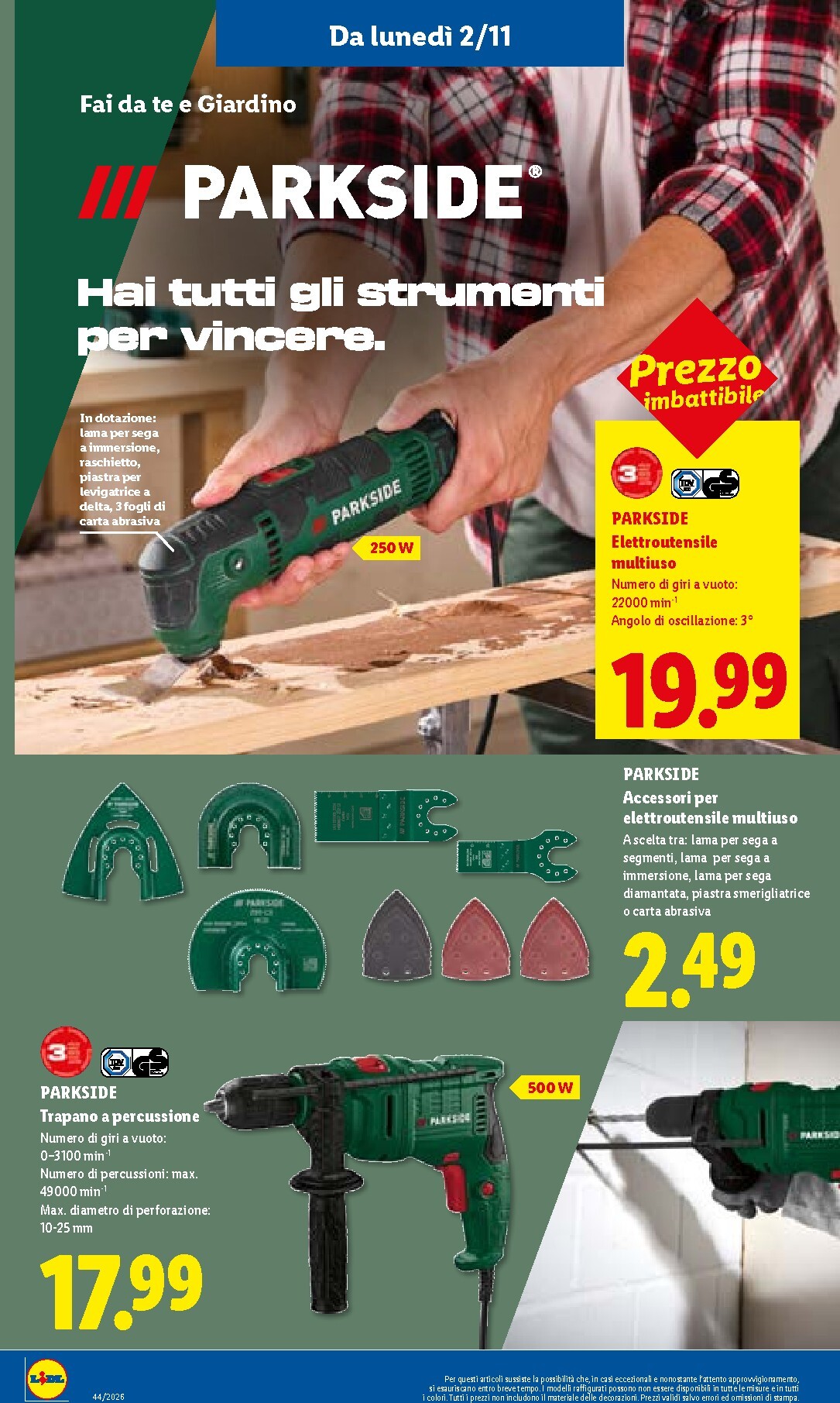 lidl - Volantino Lidl per la prossima settimana dal giovedì 29/10/2026 al mercoledì 04/11/2026 - page: 46
