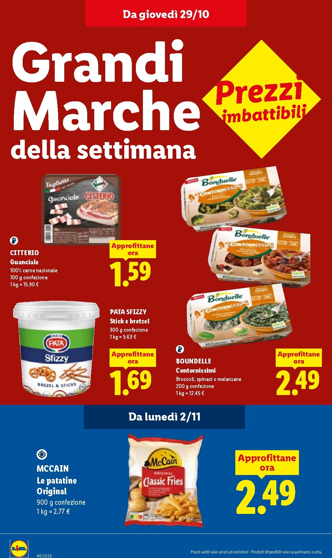 lidl - Volantino Lidl per la prossima settimana dal giovedì 29/10/2026 al mercoledì 04/11/2026 - page: 26