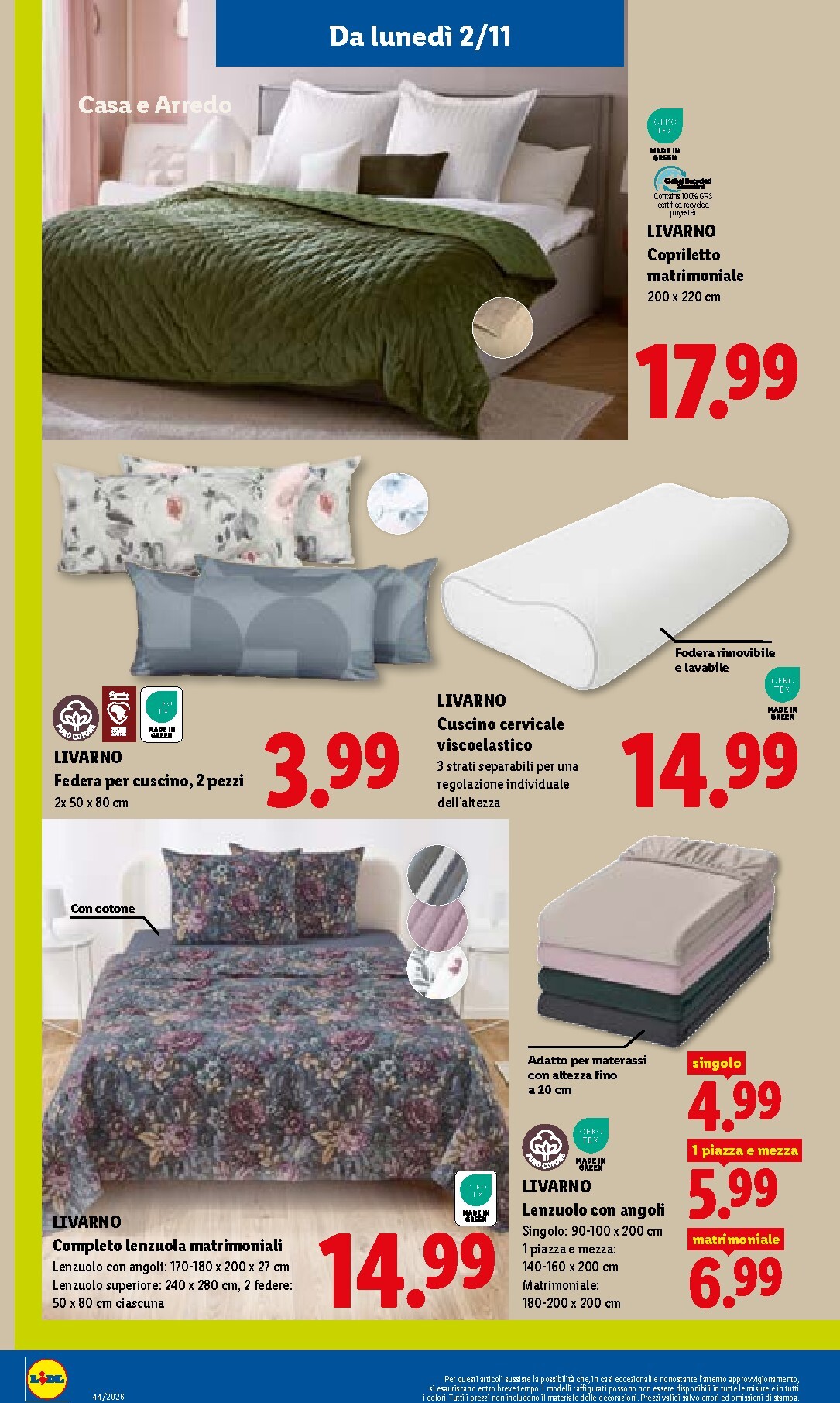 lidl - Volantino Lidl per la prossima settimana dal giovedì 29/10/2026 al mercoledì 04/11/2026 - page: 52