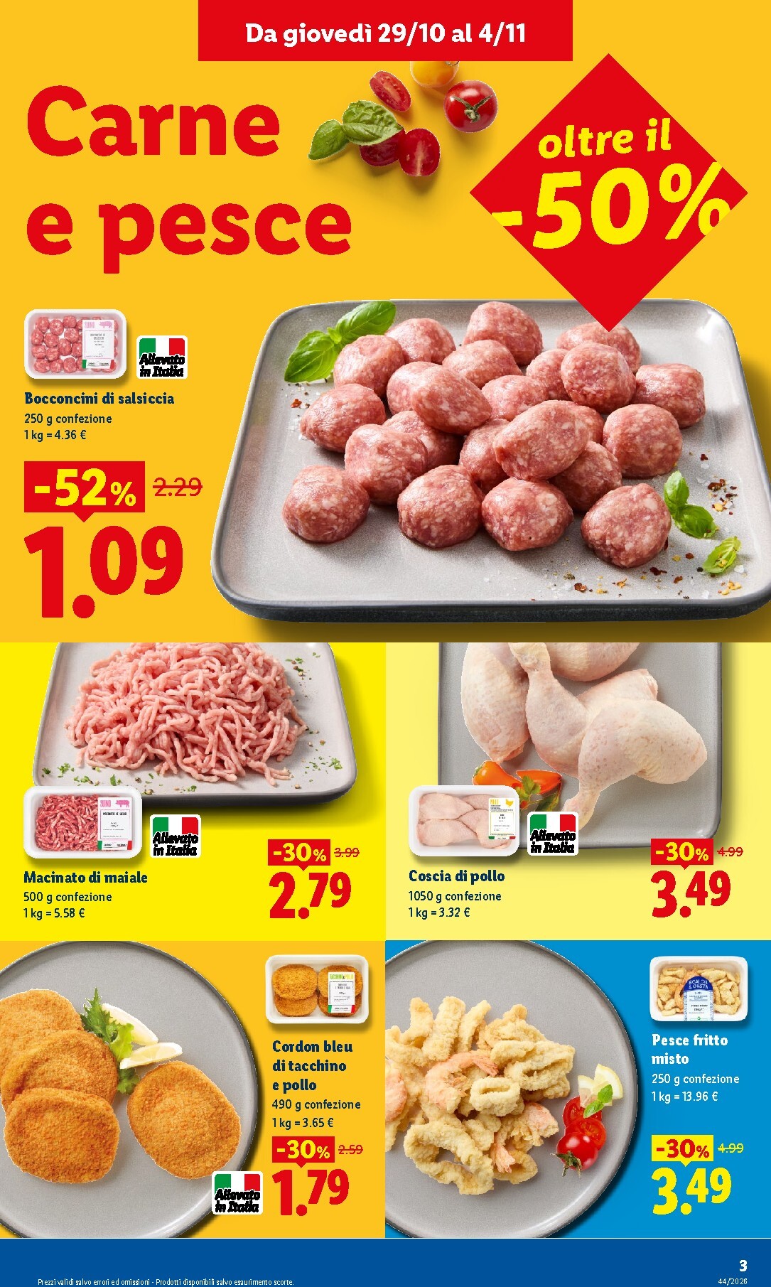 lidl - Volantino Lidl - Nuova apertura Arezzo per la prossima settimana dal giovedì 29/10/2026 al mercoledì 04/11/2026 - page: 3