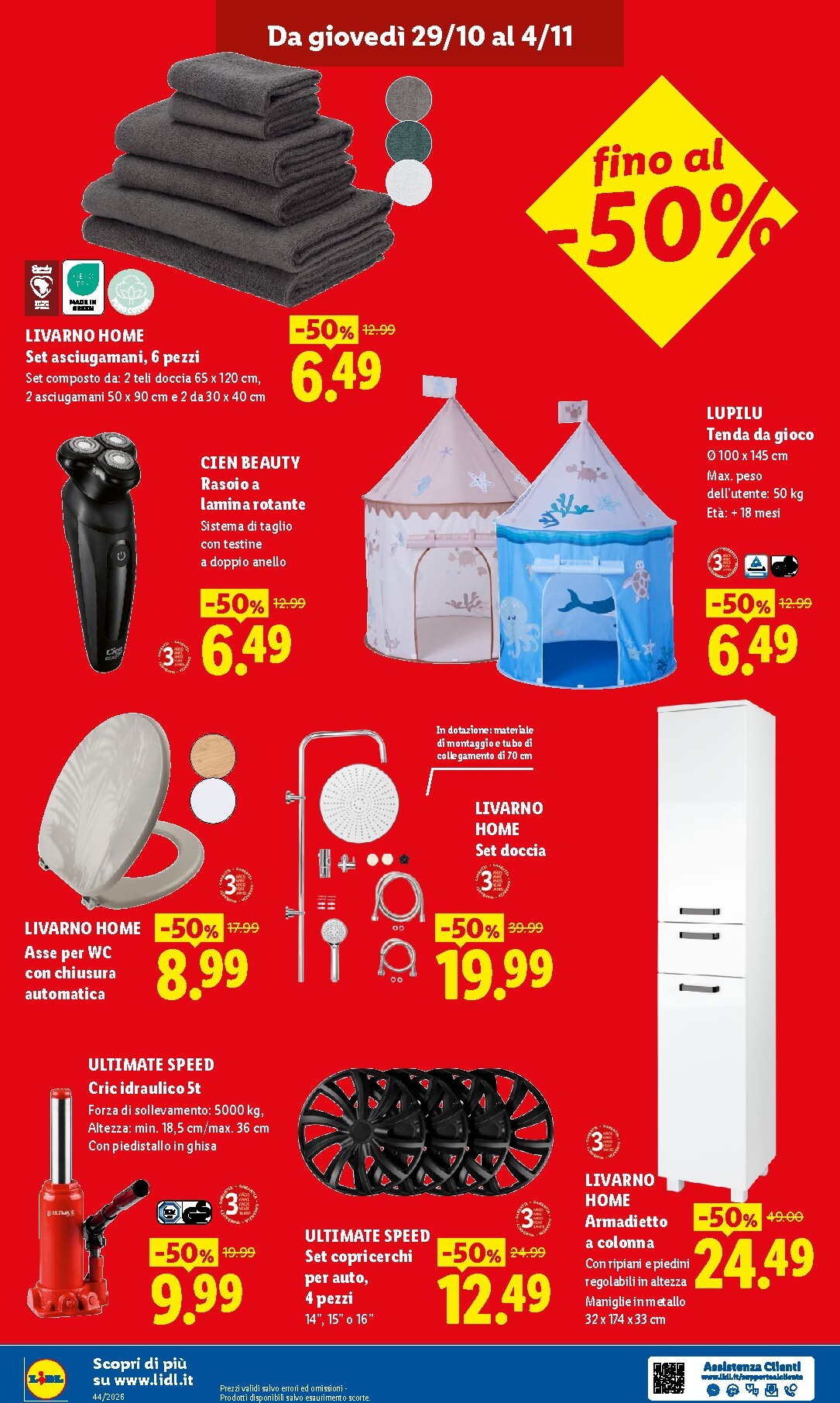lidl - Volantino Lidl - Casale Monferrato per la prossima settimana dal giovedì 29/10/2026 al mercoledì 04/11/2026 - page: 4