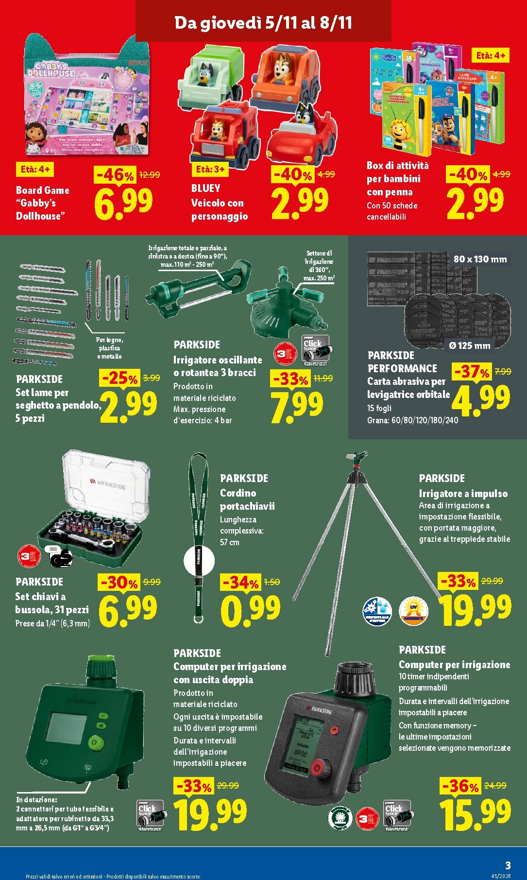 lidl - Volantino Lidl - Outlet Store per la prossima settimana dal giovedì 05/11/2026 al domenica 08/11/2026 - page: 3