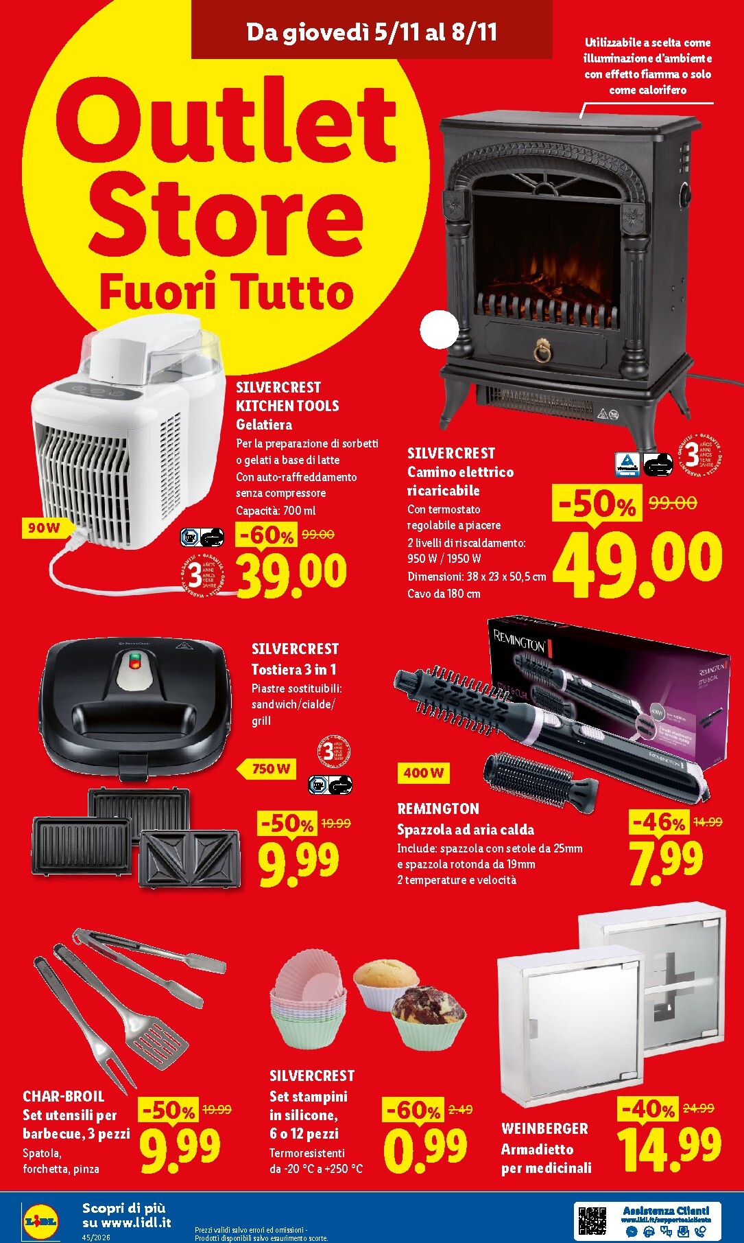 lidl - Volantino Lidl - Outlet Store per la prossima settimana dal giovedì 05/11/2026 al domenica 08/11/2026 - page: 4