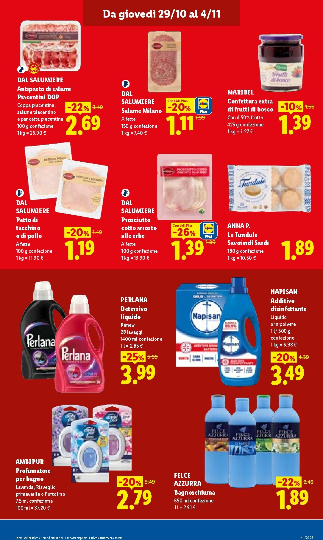 lidl - Volantino attuale di Lidl valido dal giovedì 29/10/2026 al mercoledì 04/11/2026 - page: 11