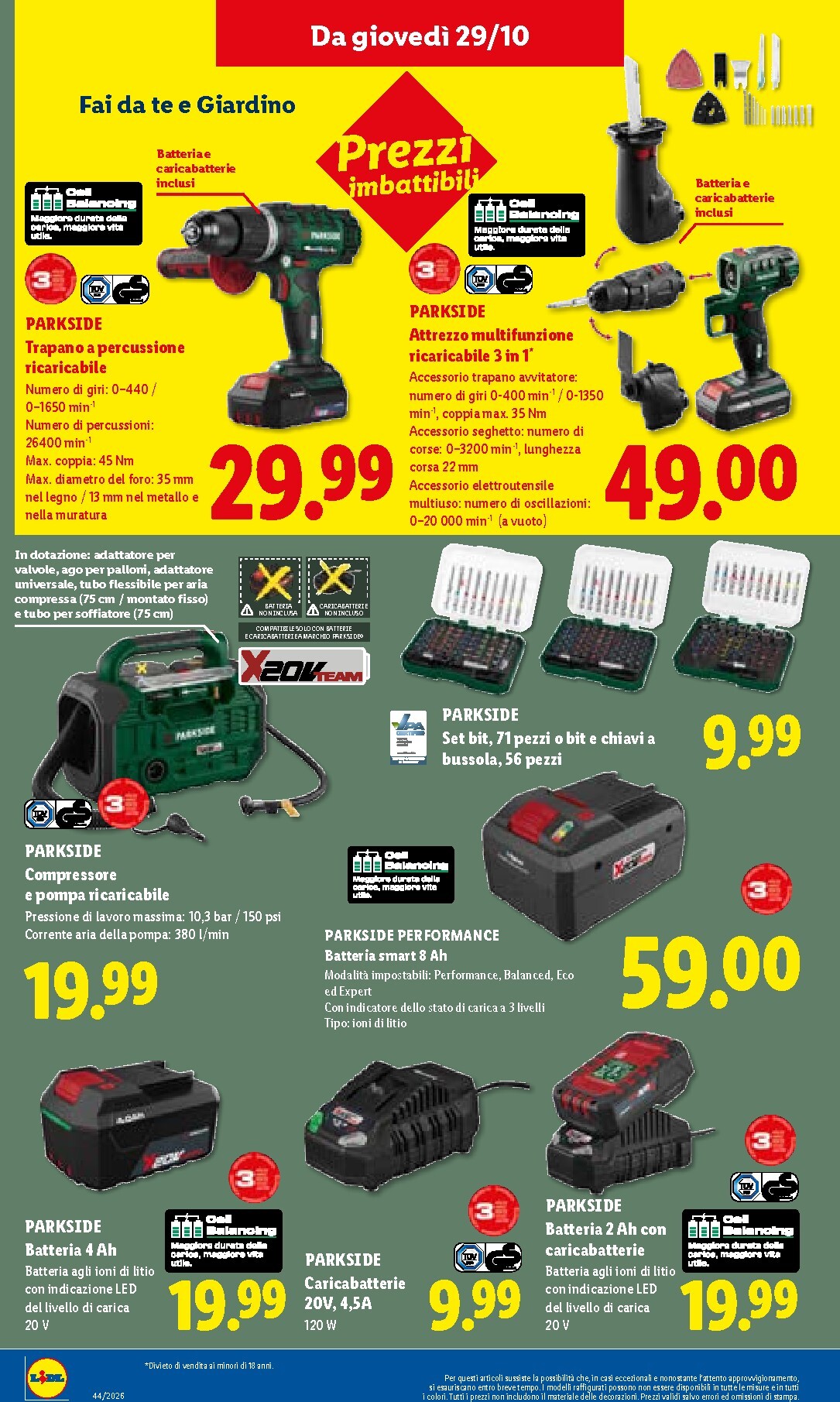 lidl - Volantino attuale di Lidl valido dal giovedì 29/10/2026 al mercoledì 04/11/2026 - page: 36