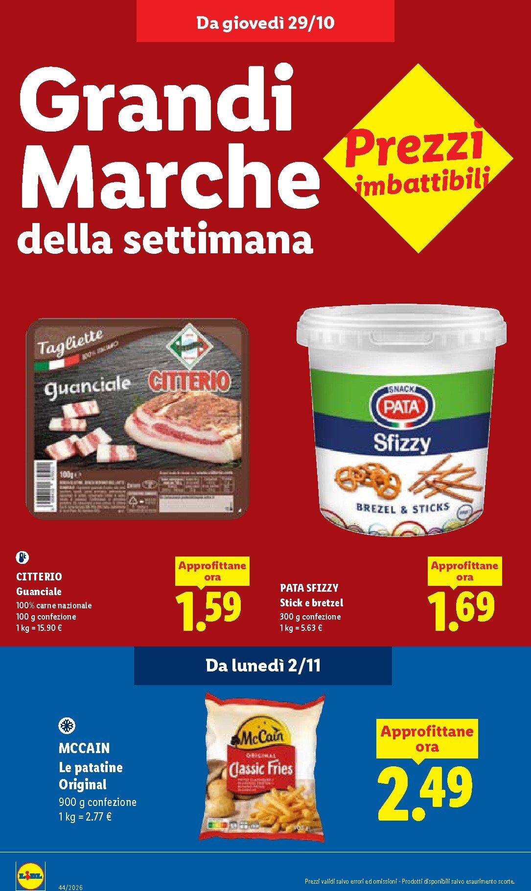 lidl - Volantino attuale di Lidl valido dal giovedì 29/10/2026 al mercoledì 04/11/2026 - page: 28
