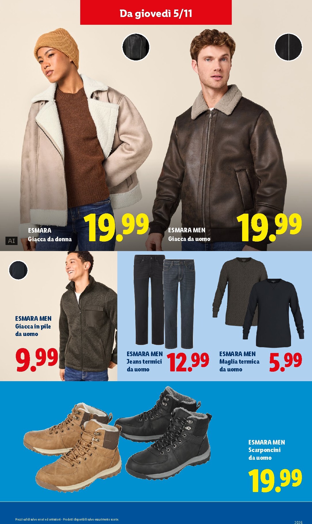 lidl - Volantino Lidl - Il tuo inverno vale davvero. per la prossima settimana dal lunedì 02/11/2026 al giovedì 31/12/2026 - page: 5