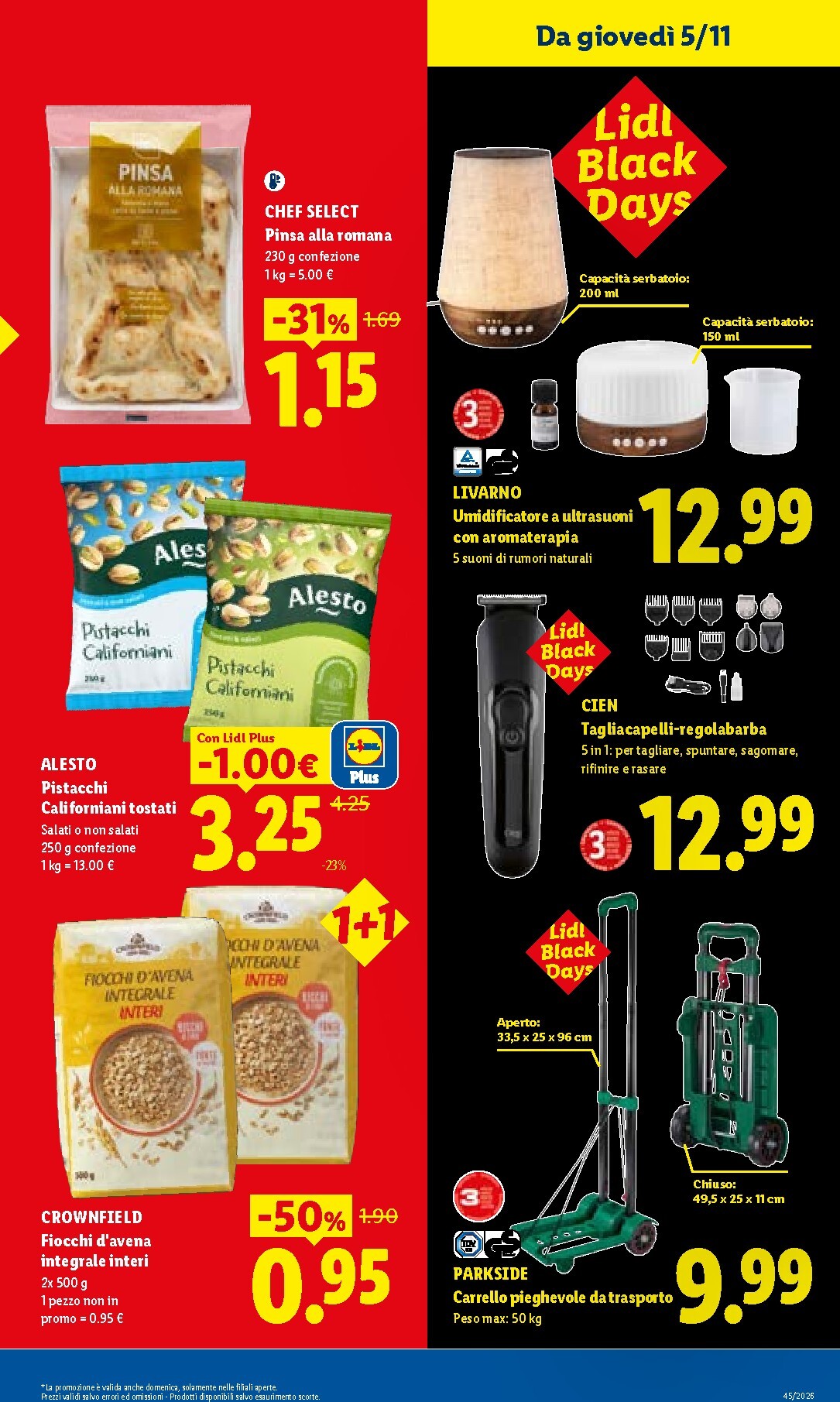 lidl - Volantino Lidl - Black Days per la prossima settimana dal lunedì 02/11/2026 al mercoledì 11/11/2026 - page: 7