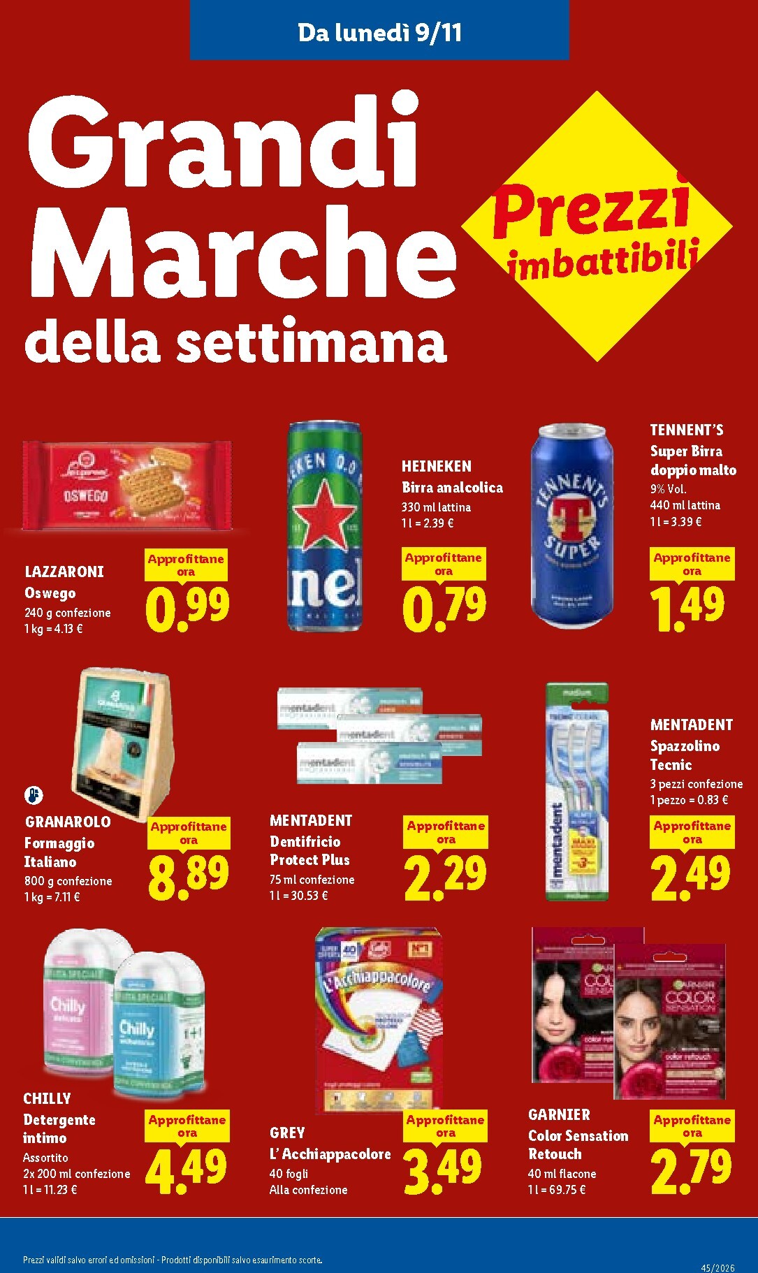 lidl - Volantino Lidl - Black Days per la prossima settimana dal lunedì 02/11/2026 al mercoledì 11/11/2026 - page: 47