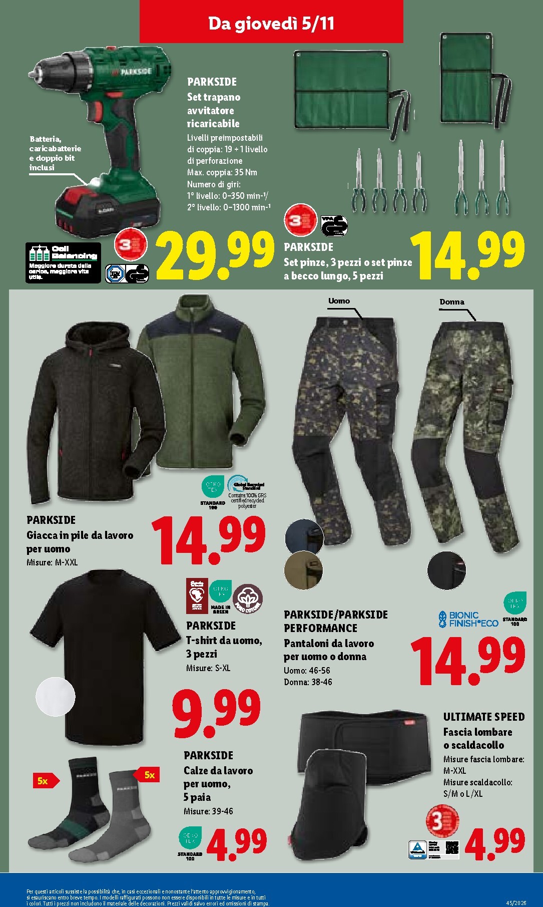 lidl - Volantino Lidl - Black Days per la prossima settimana dal lunedì 02/11/2026 al mercoledì 11/11/2026 - page: 31