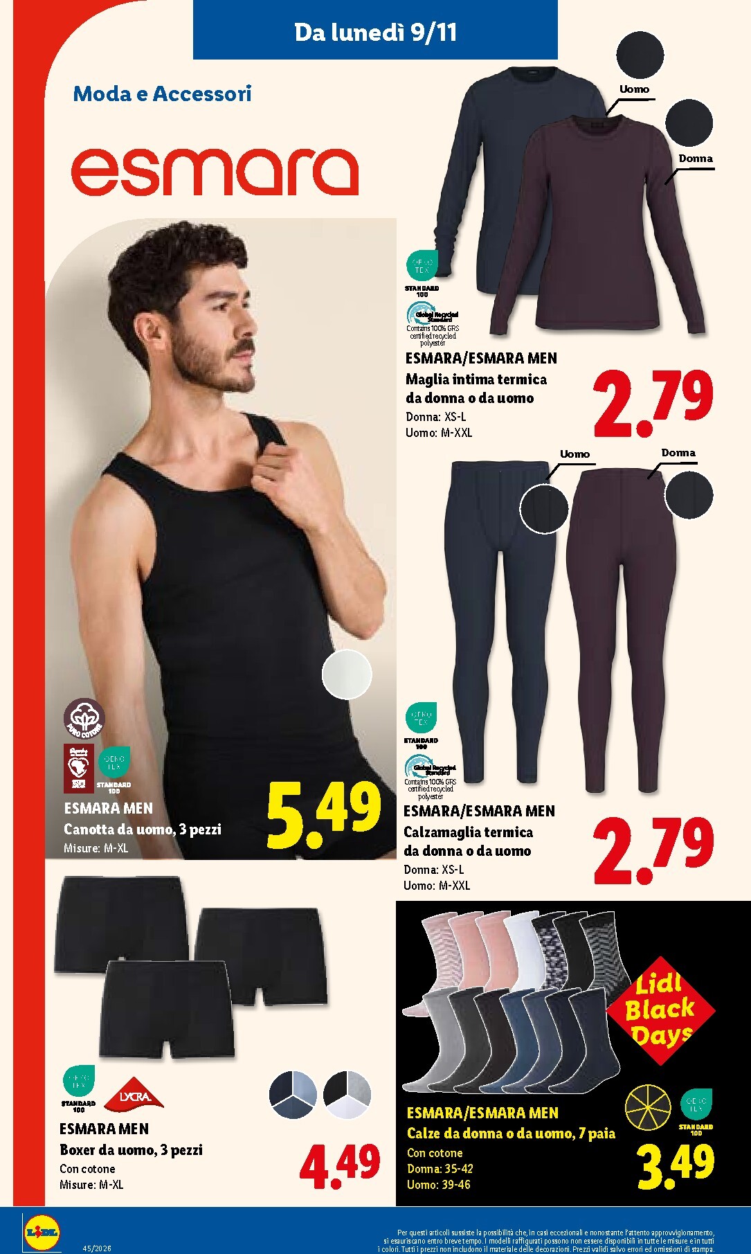 lidl - Volantino Lidl - Black Days per la prossima settimana dal lunedì 02/11/2026 al mercoledì 11/11/2026 - page: 36