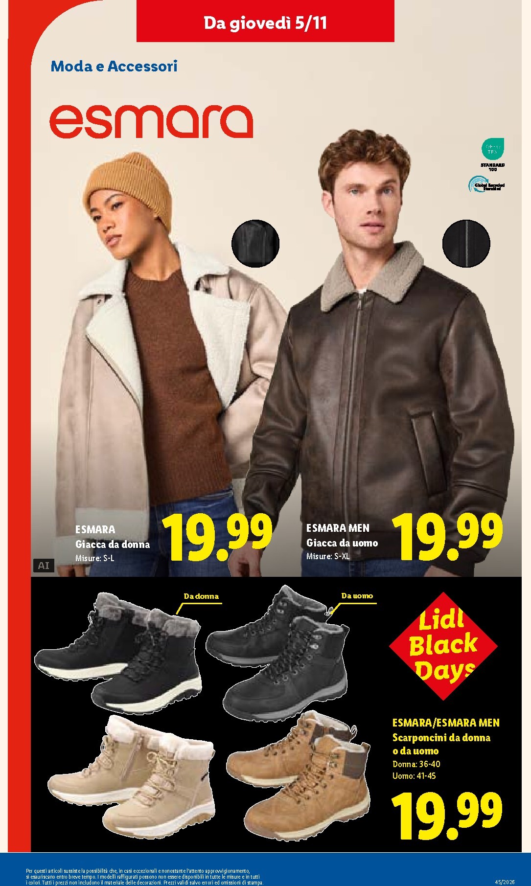 lidl - Volantino Lidl - Black Days per la prossima settimana dal lunedì 02/11/2026 al mercoledì 11/11/2026 - page: 33