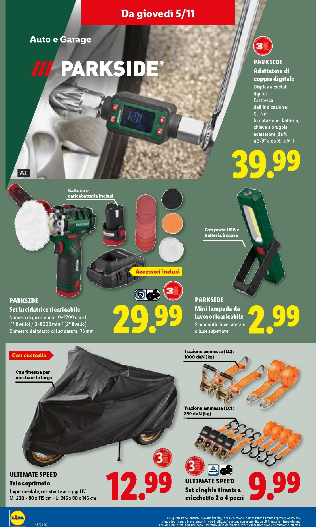 lidl - Volantino Lidl - Black Days per la prossima settimana dal lunedì 02/11/2026 al mercoledì 11/11/2026 - page: 32