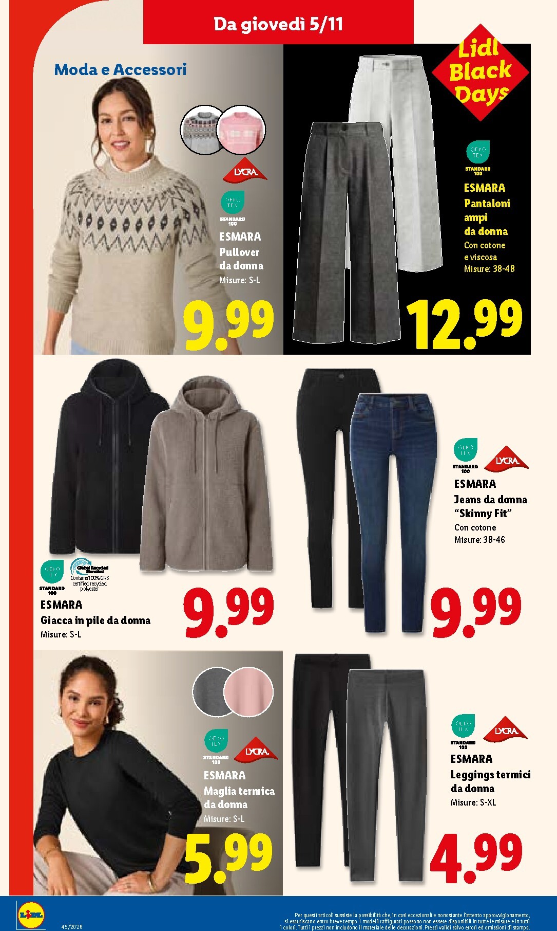 lidl - Volantino Lidl - Black Days per la prossima settimana dal lunedì 02/11/2026 al mercoledì 11/11/2026 - page: 34