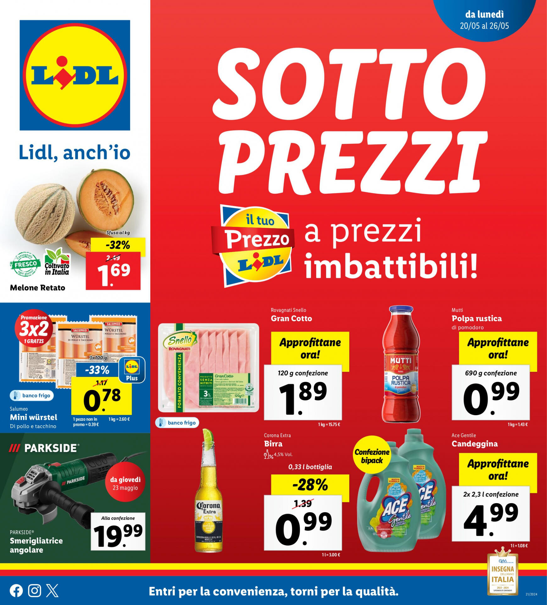 lidl - Nuovo volantino Lidl 20.05. - 26.05. - page: 1