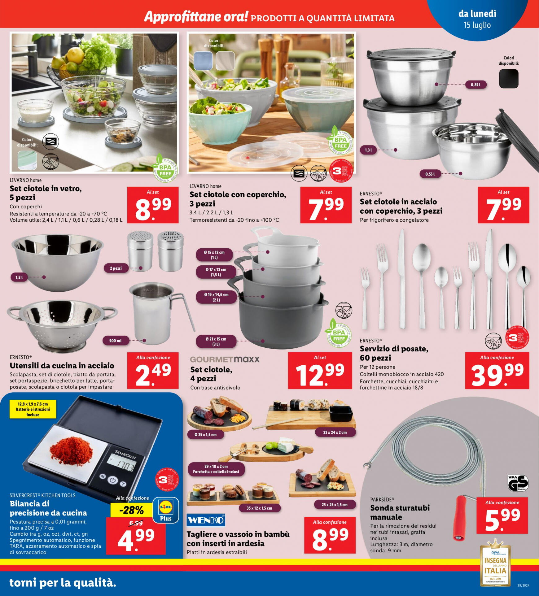 lidl - Nuovo volantino Lidl 15.07. - 21.07. - page: 23