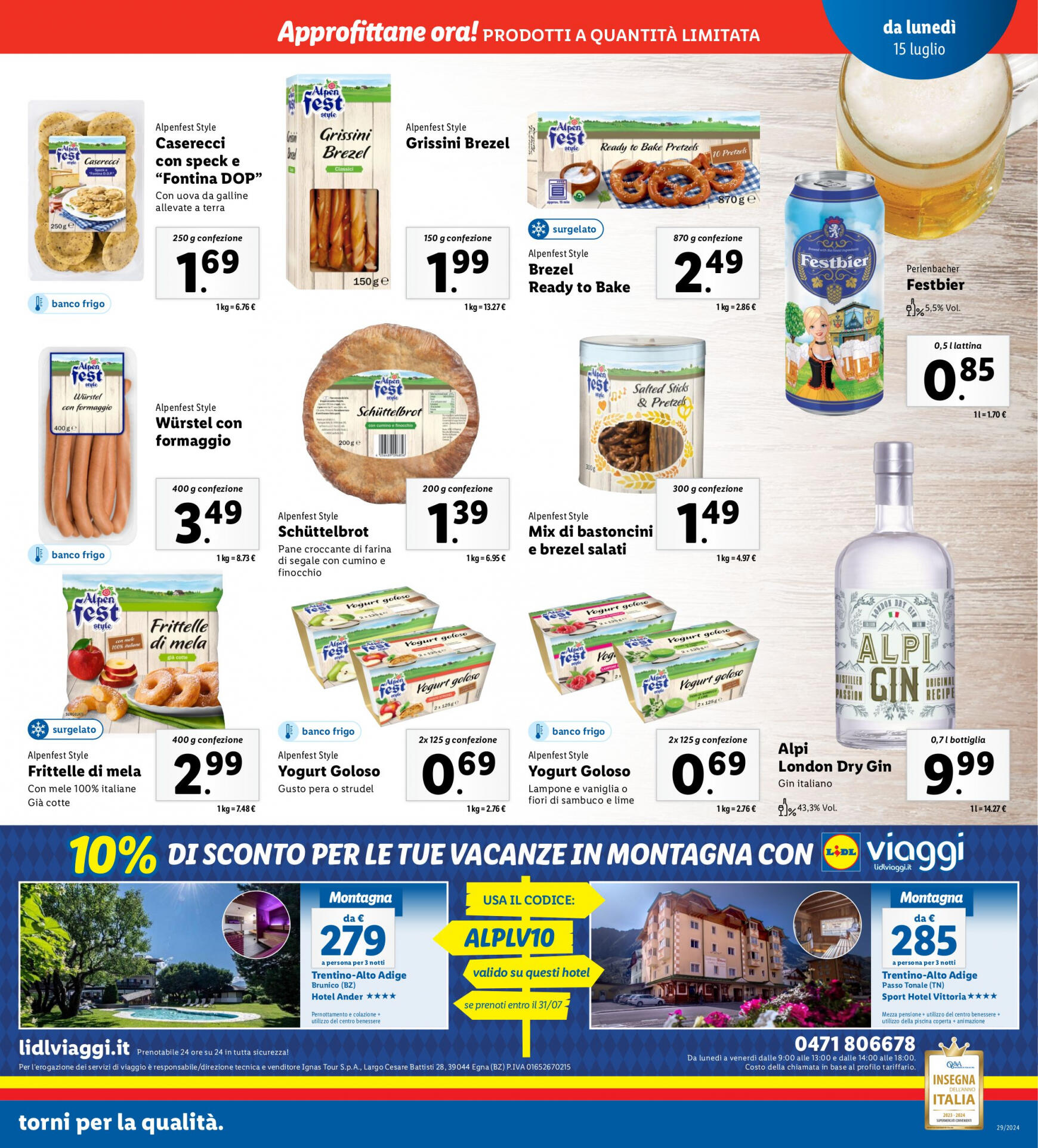 lidl - Nuovo volantino Lidl 15.07. - 21.07. - page: 15