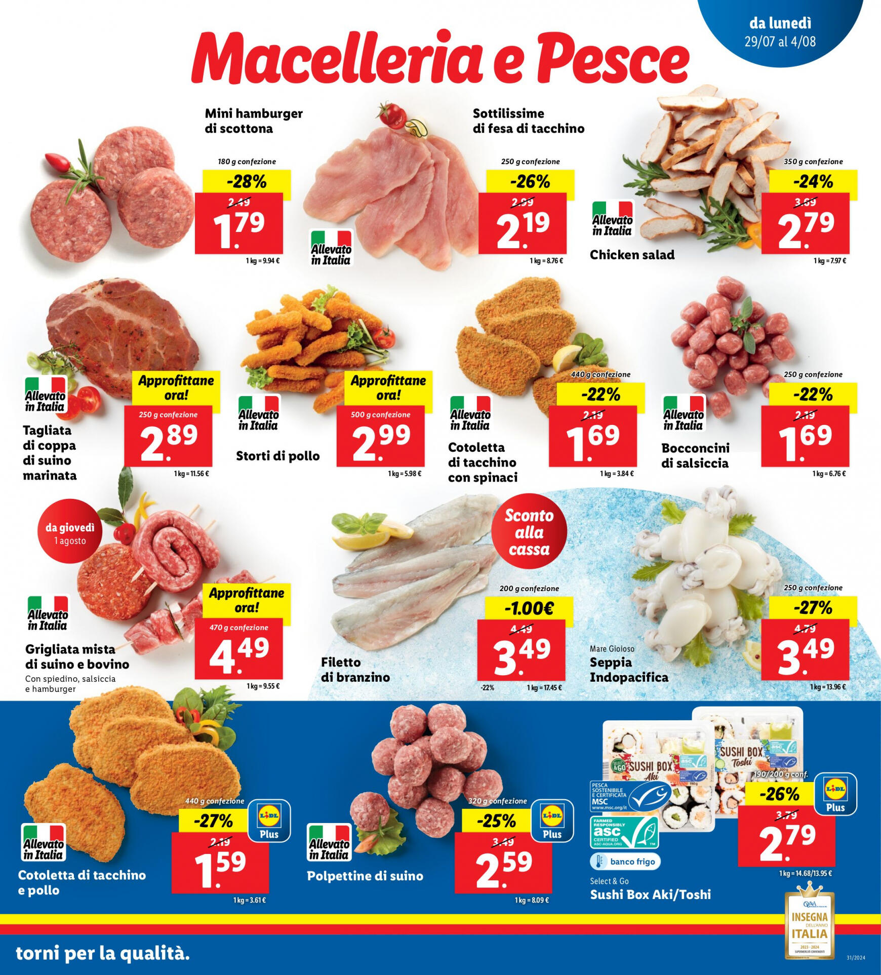 lidl - Nuovo volantino Lidl 29.07. - 04.08. - page: 3