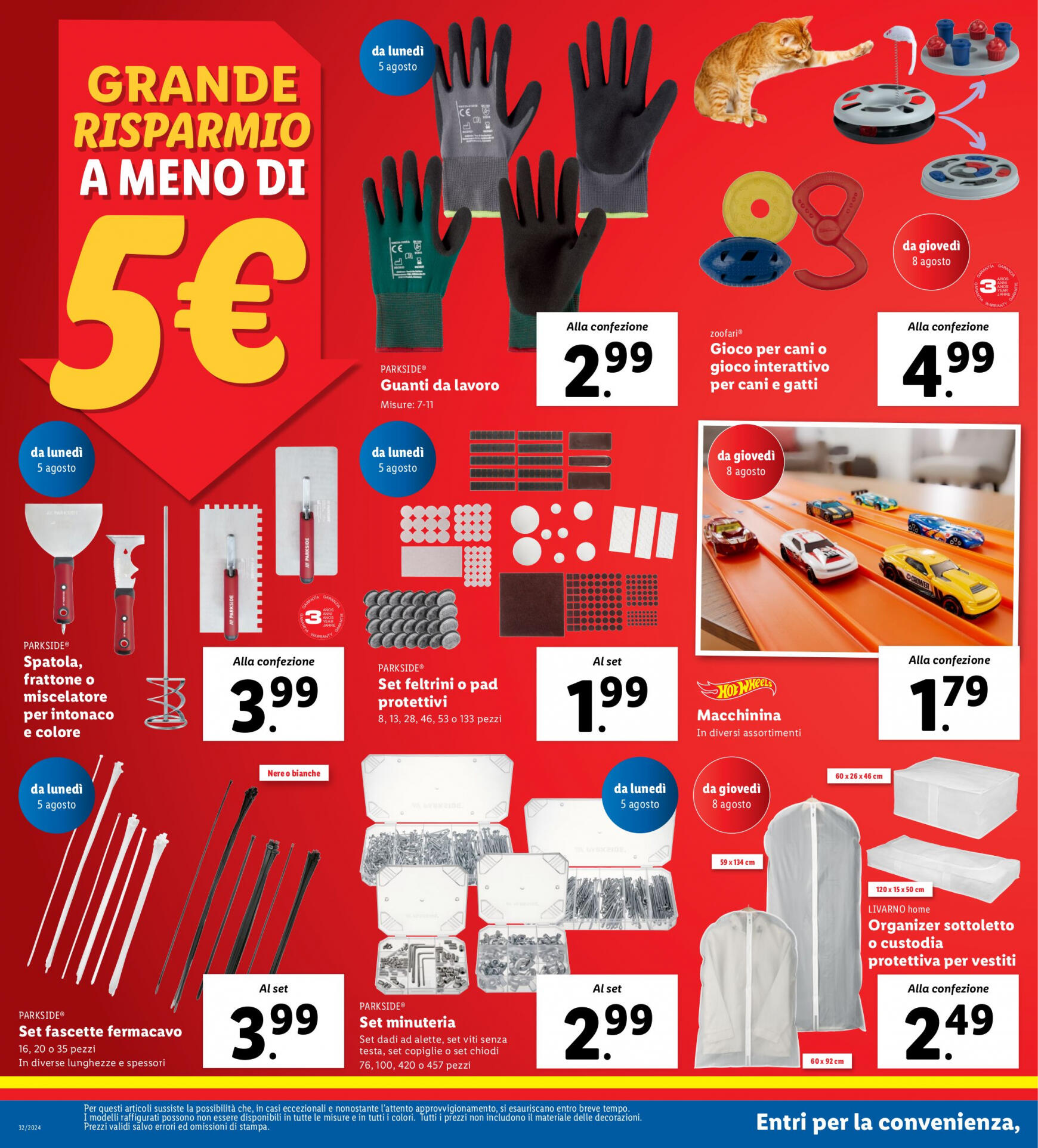 lidl - Nuovo volantino Lidl 05.08. - 11.08. - page: 18