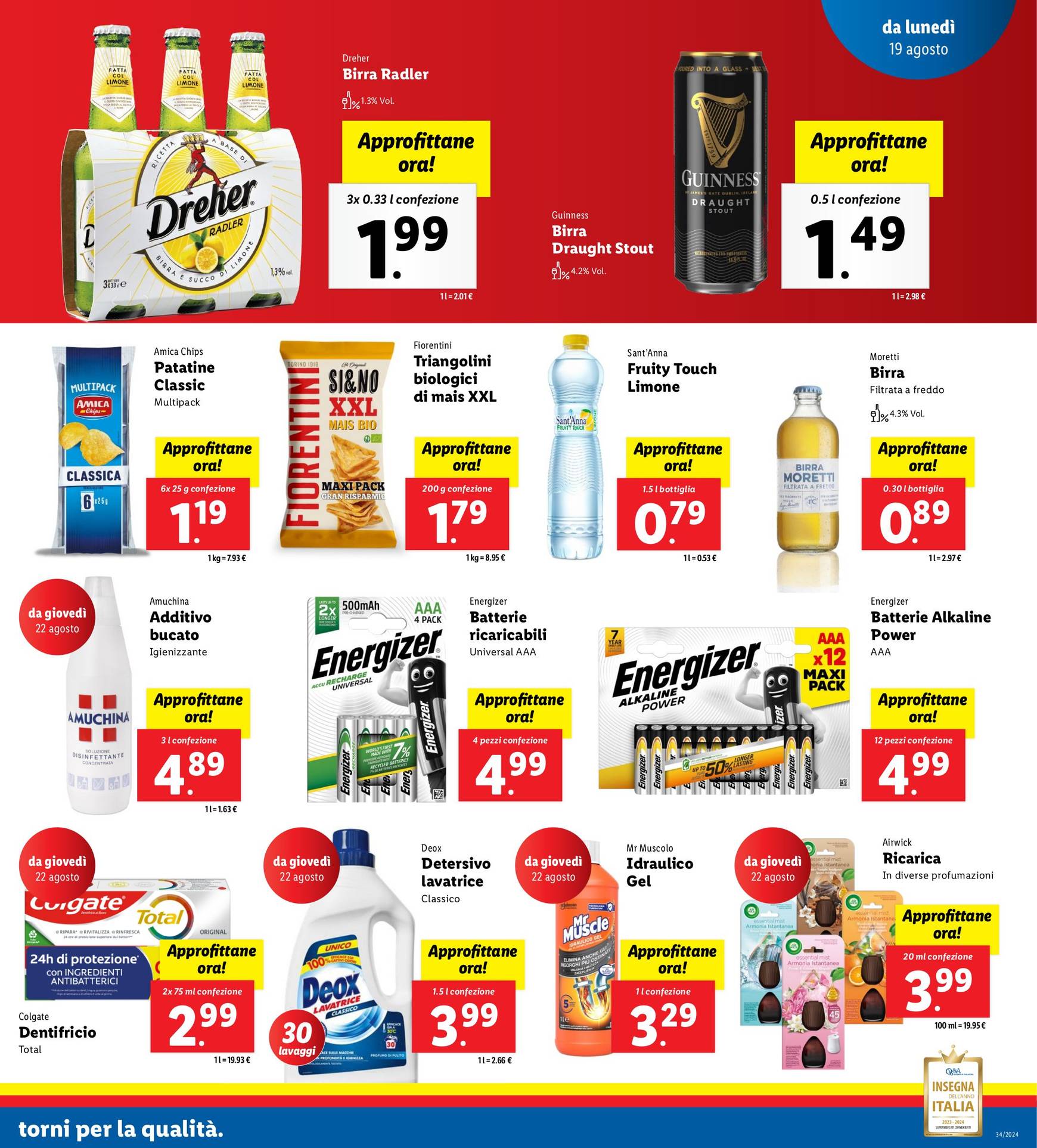 lidl - Nuovo volantino Lidl 19.08. - 25.08. - page: 15