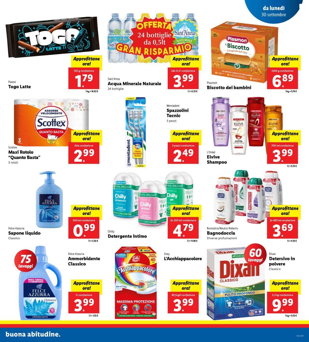 lidl - LIDL nuovo volantino 30/09/2024 - 06/10/2024 - page: 3