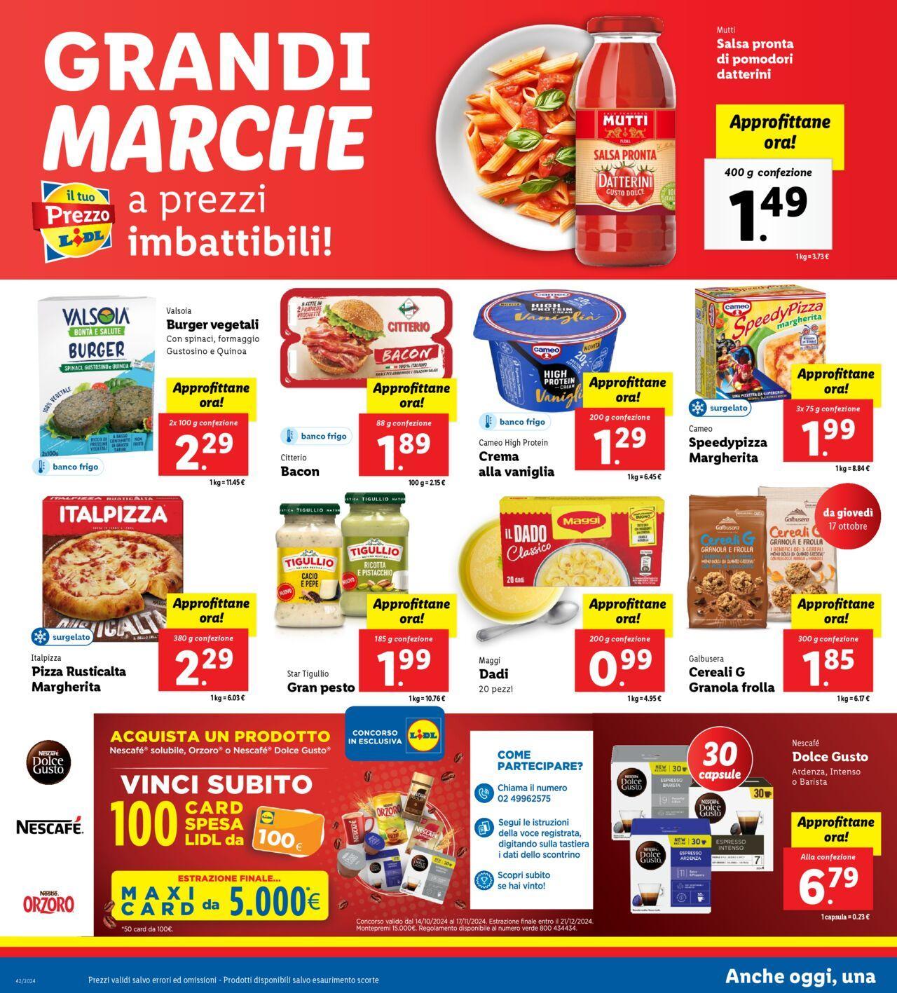 lidl - LIDL nuovo volantino 14/10/2024 - 20/10/2024 - page: 14