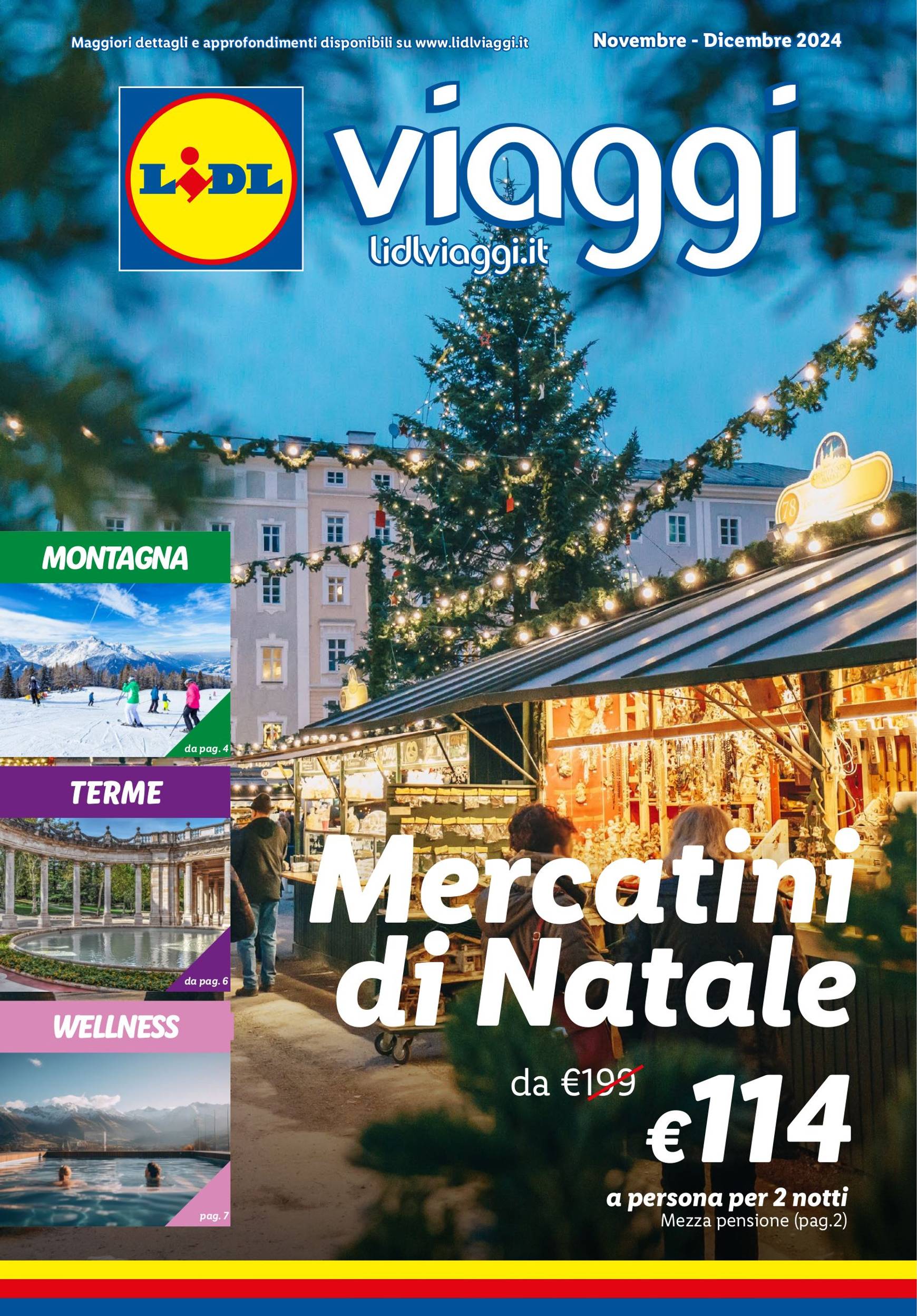 lidl - Volantino Lidl - Viaggi valido dal 01.11. al 31.12. - page: 1