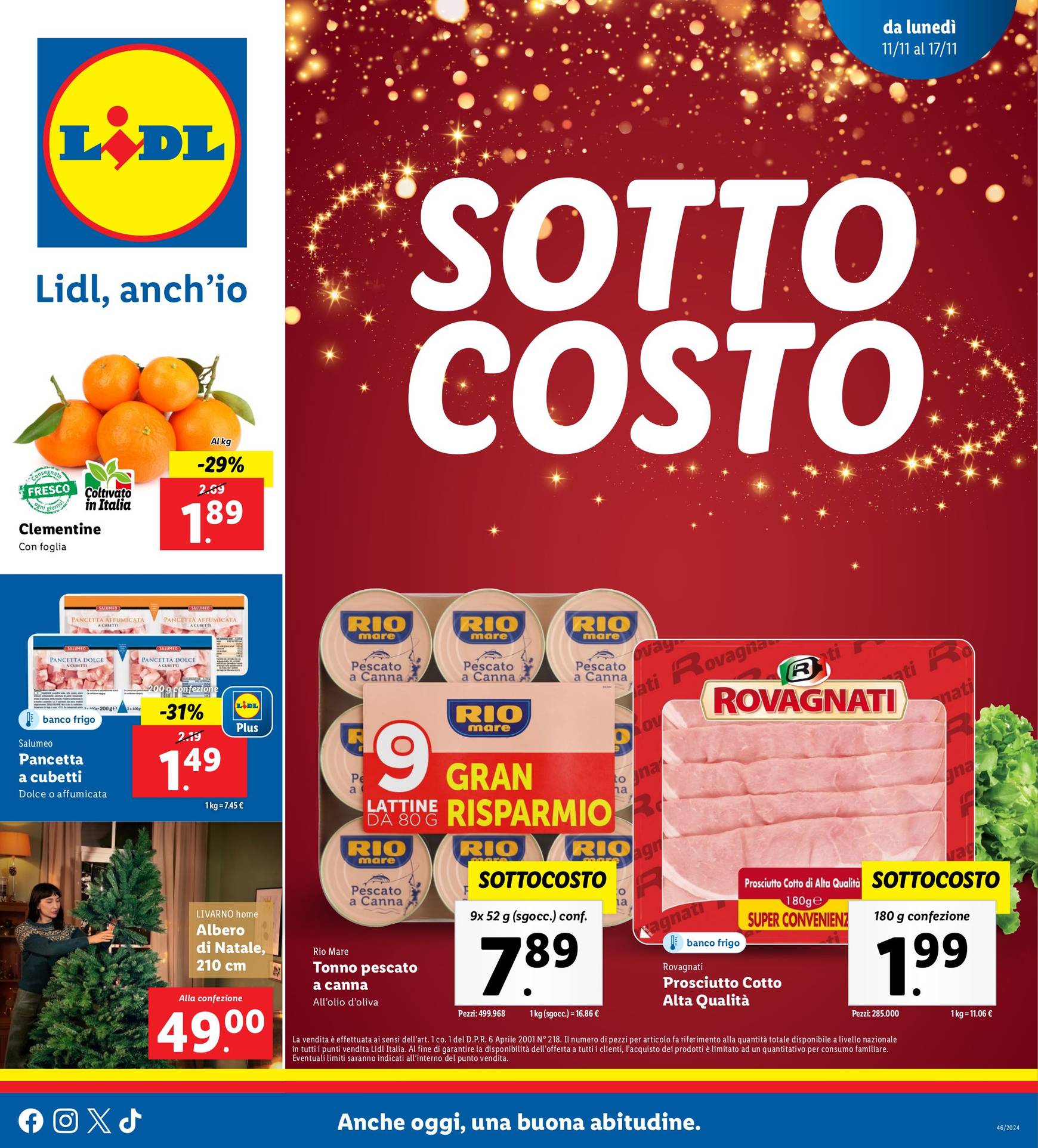 lidl - Volantino Lidl valido dal 11.11. al 17.11.