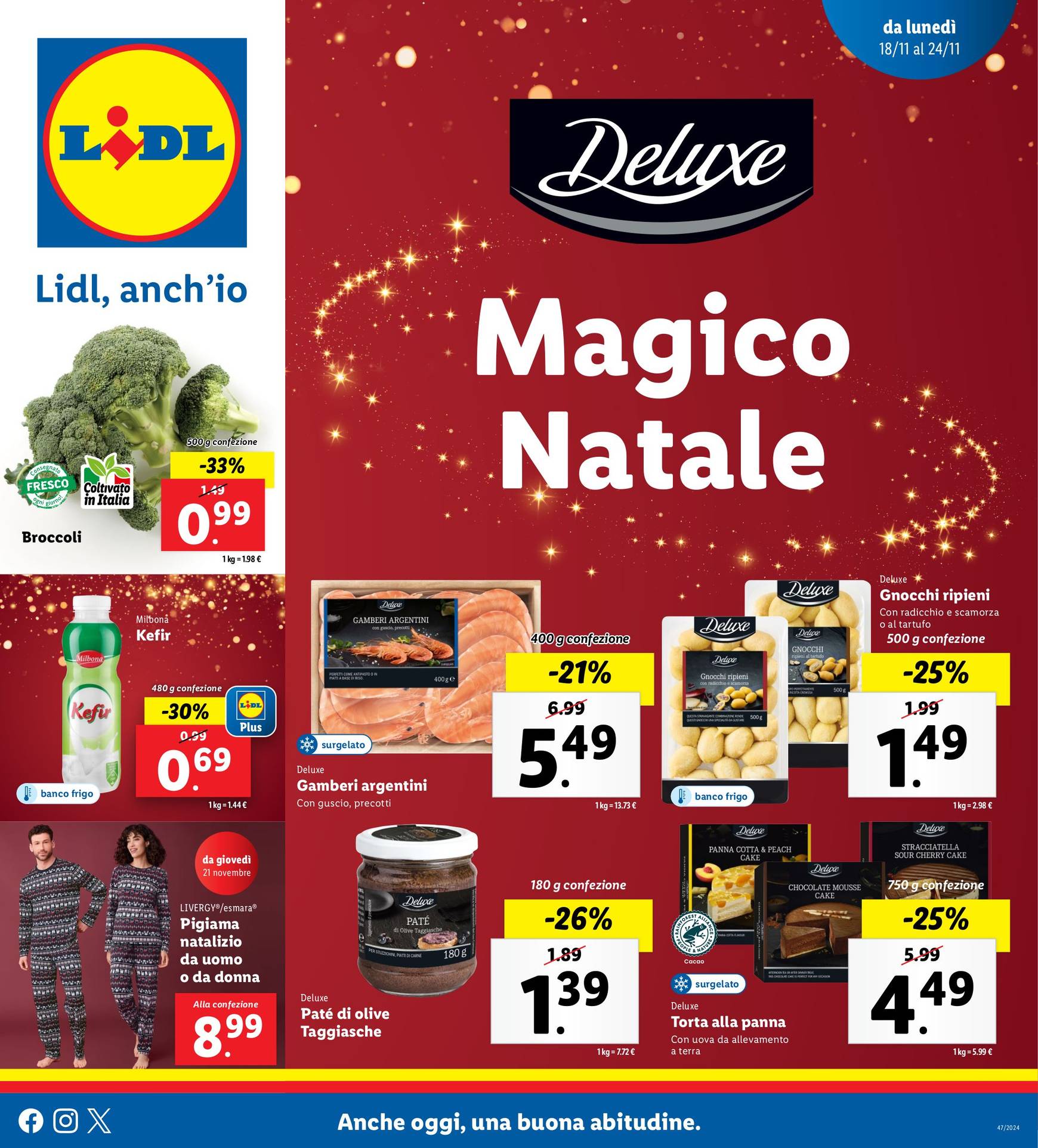 lidl - Volantino Lidl - Magico Natale valido dal 18.11. al 24.11.