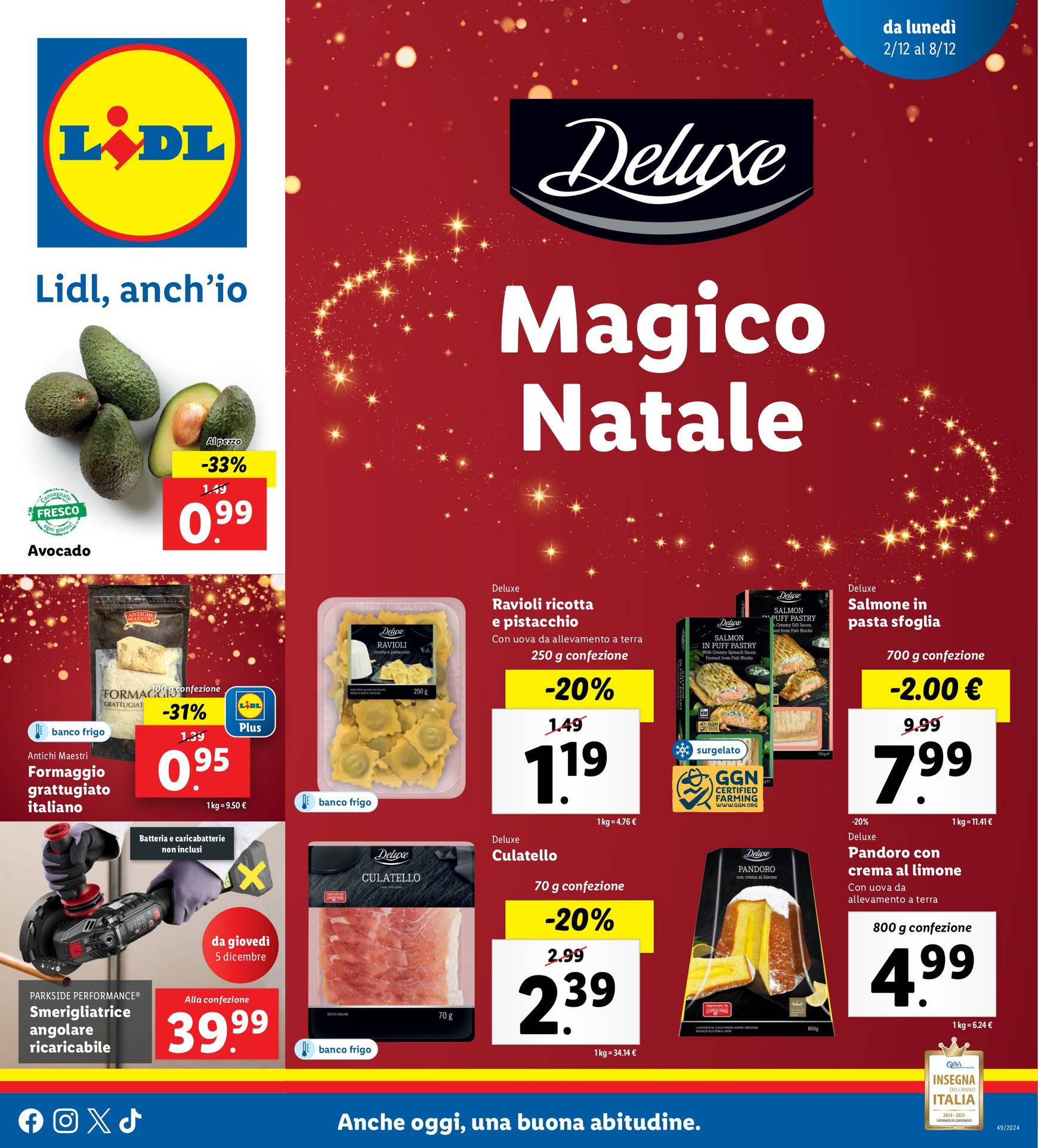 lidl - Volantino Lidl valido dal 02/12 al 08/12