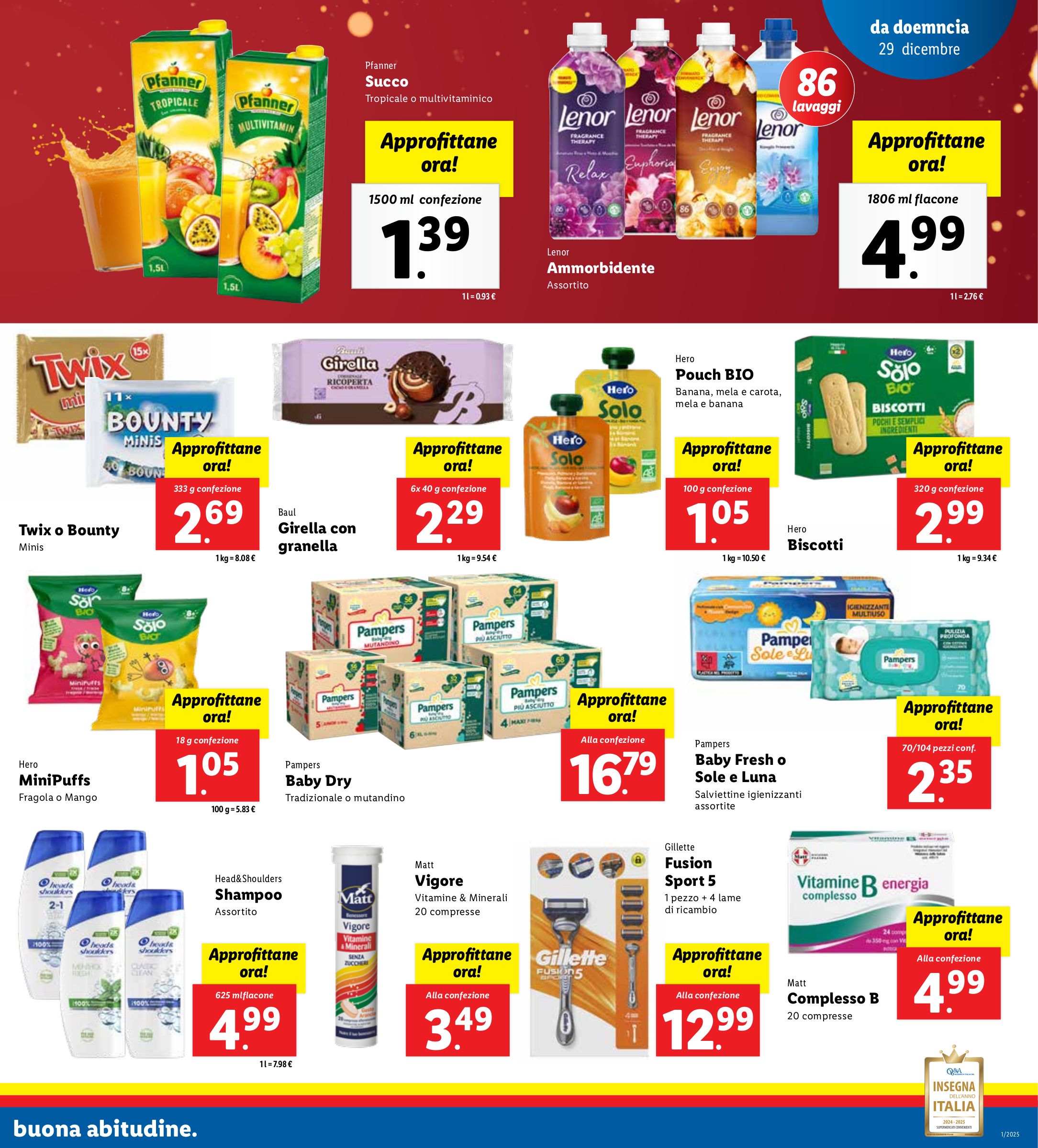 lidl - Volantino Lidl valido dal 29/12 al 05/01 - page: 11