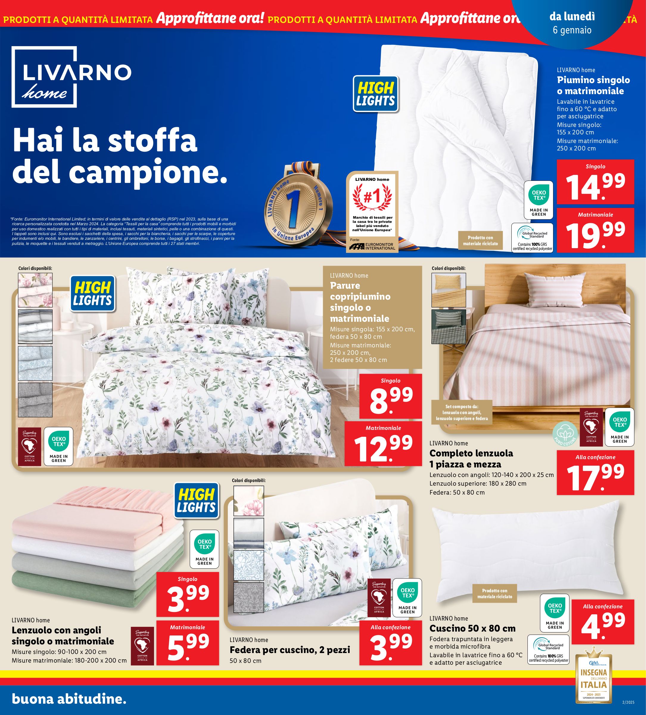 lidl - Volantino Lidl valido dal 06/01 al 12/01 - page: 23