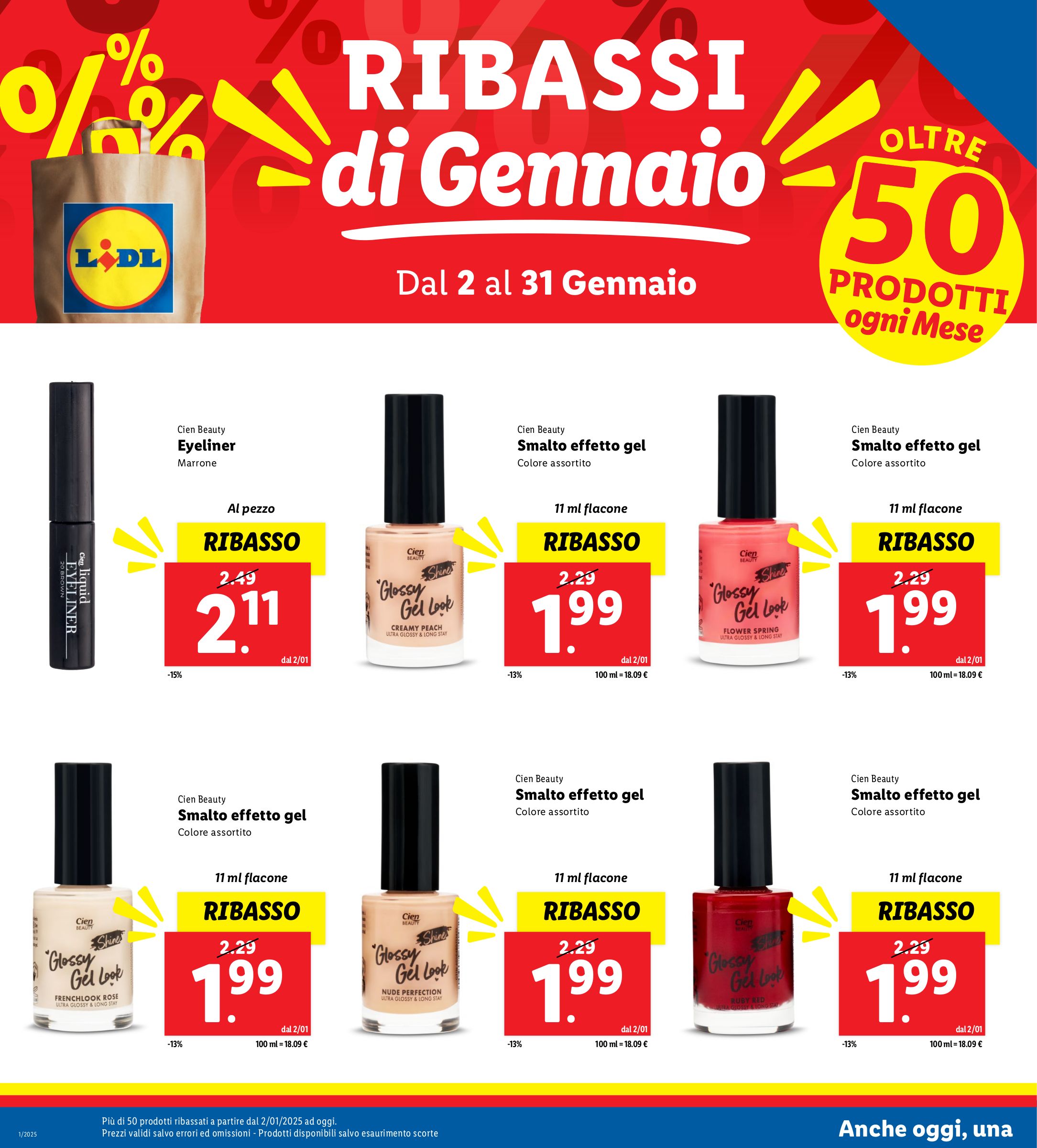 lidl - Volantino Lidl valido dal 02/01 al 31/01 - page: 18