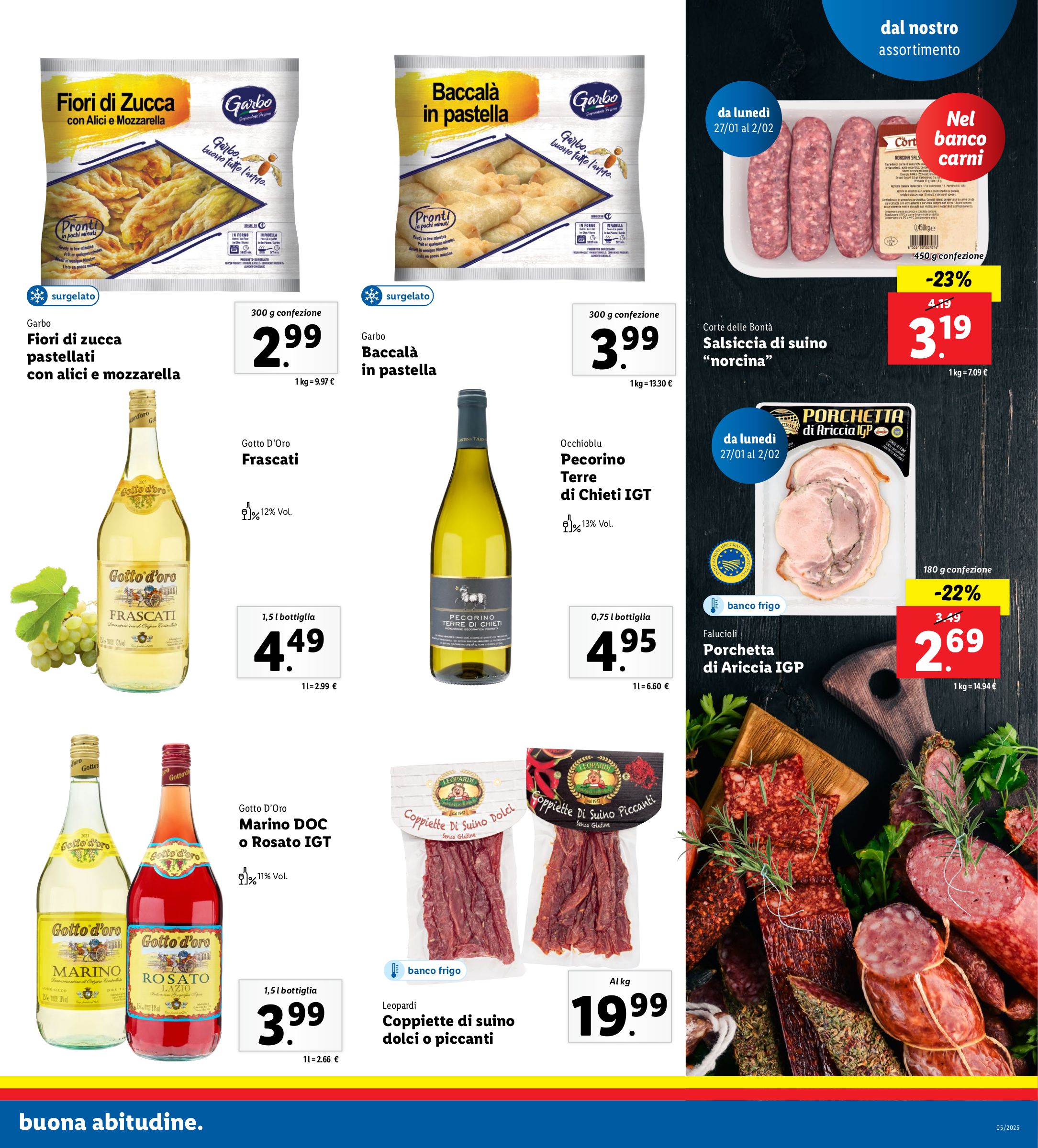 lidl - Volantino Lidl - Sapori del Centro Italia valido dal 27/01 al 02/02 - page: 3