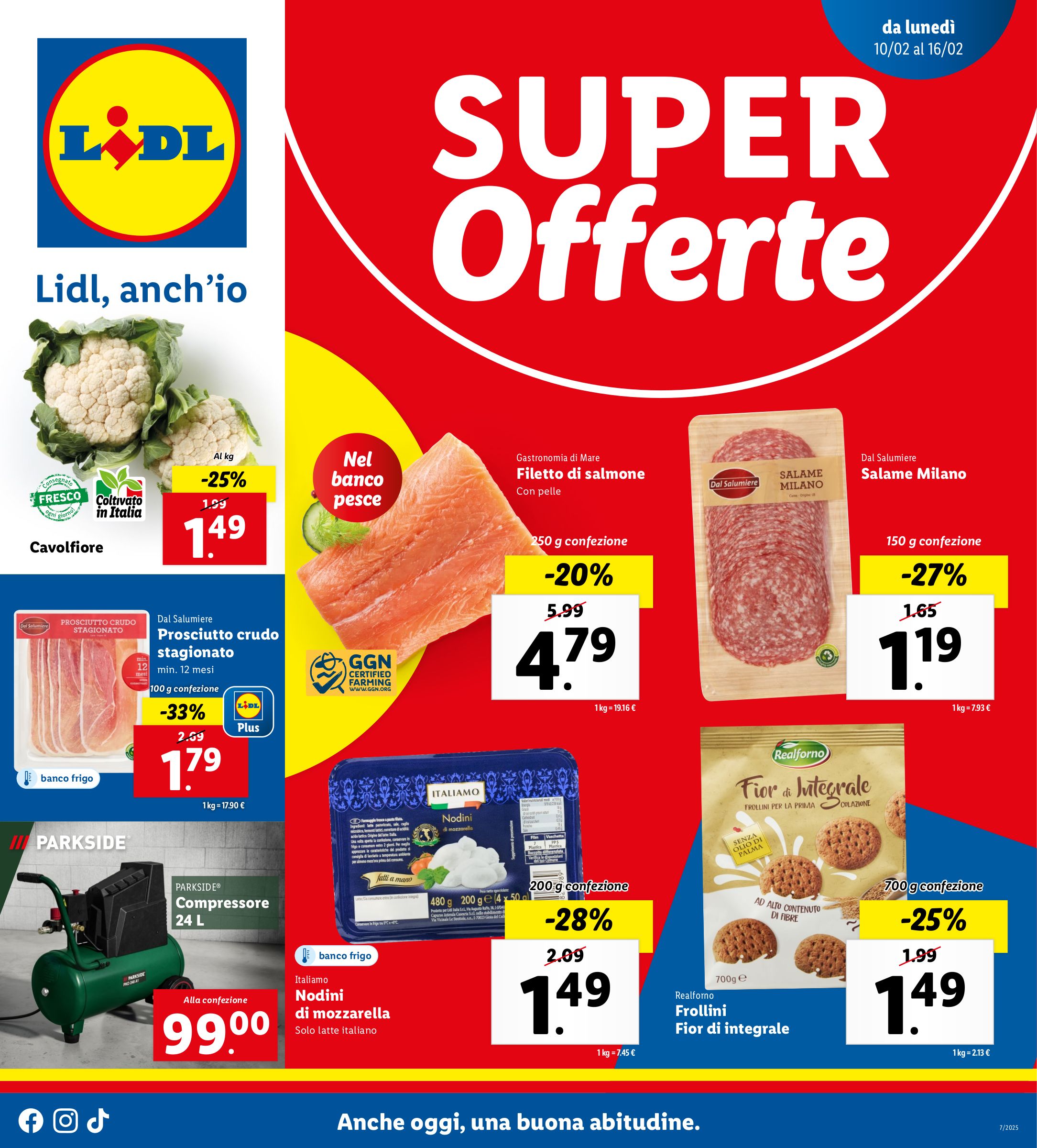 lidl - Volantino Lidl valido dal 10/02 al 16/02