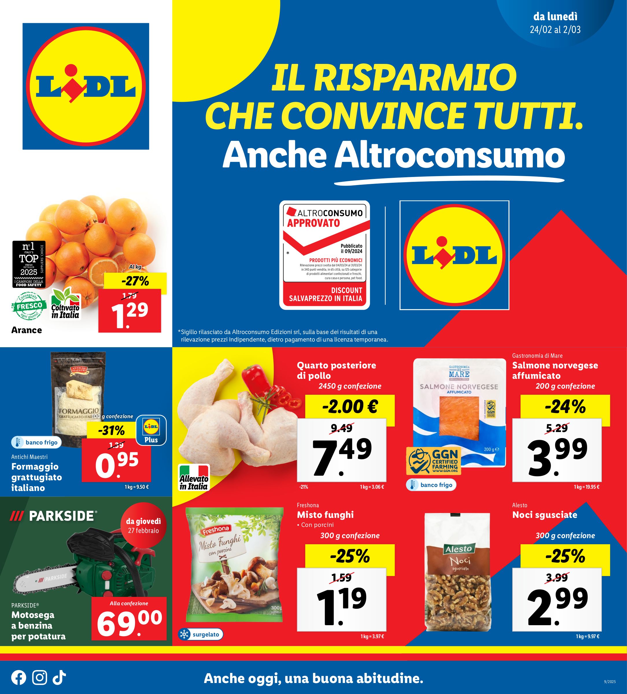 lidl - Volantino Lidl valido dal 24/02 al 02/03