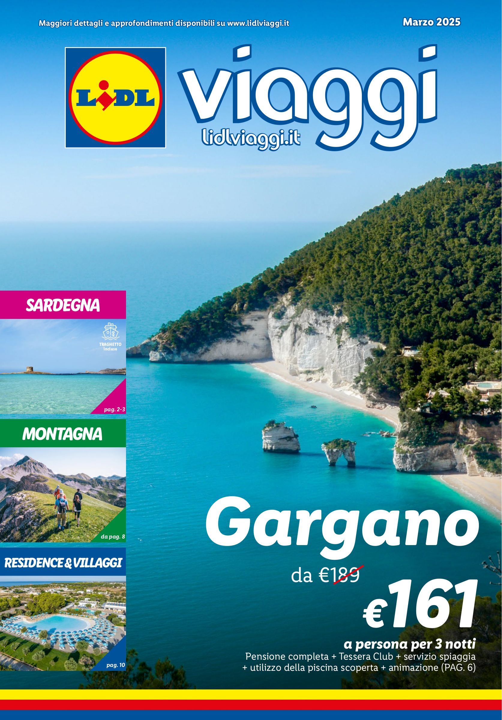 lidl - Volantino Lidl - Viaggi valido dal 01/03 al 31/03