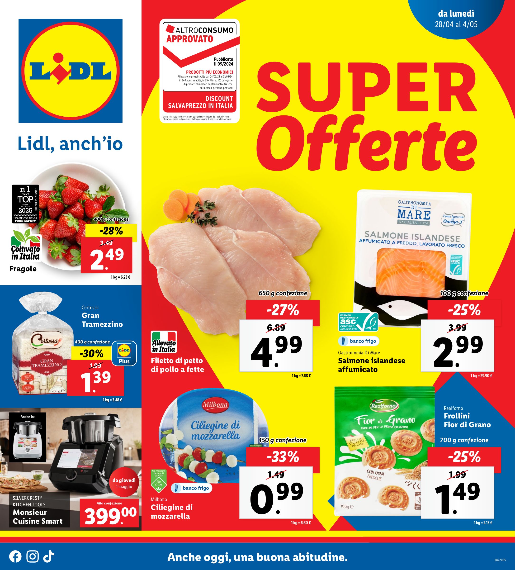 lidl - Volantino Lidl valido dal 28/04 al 04/05