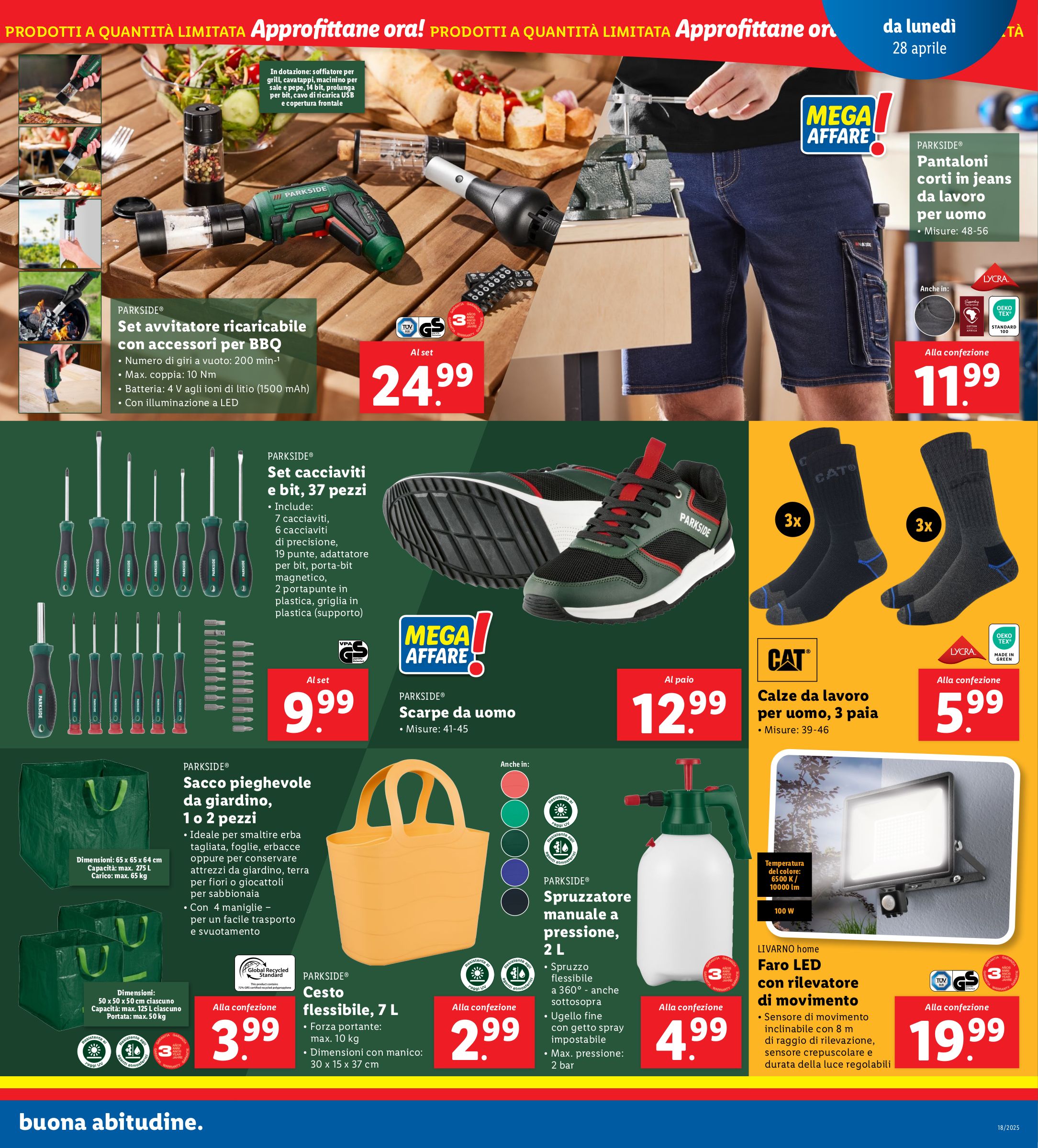 lidl - Volantino Lidl valido dal 28/04 al 04/05 - page: 27 lidl - Volantino Lidl valido dal 28/04 al 04/05 - page: 27