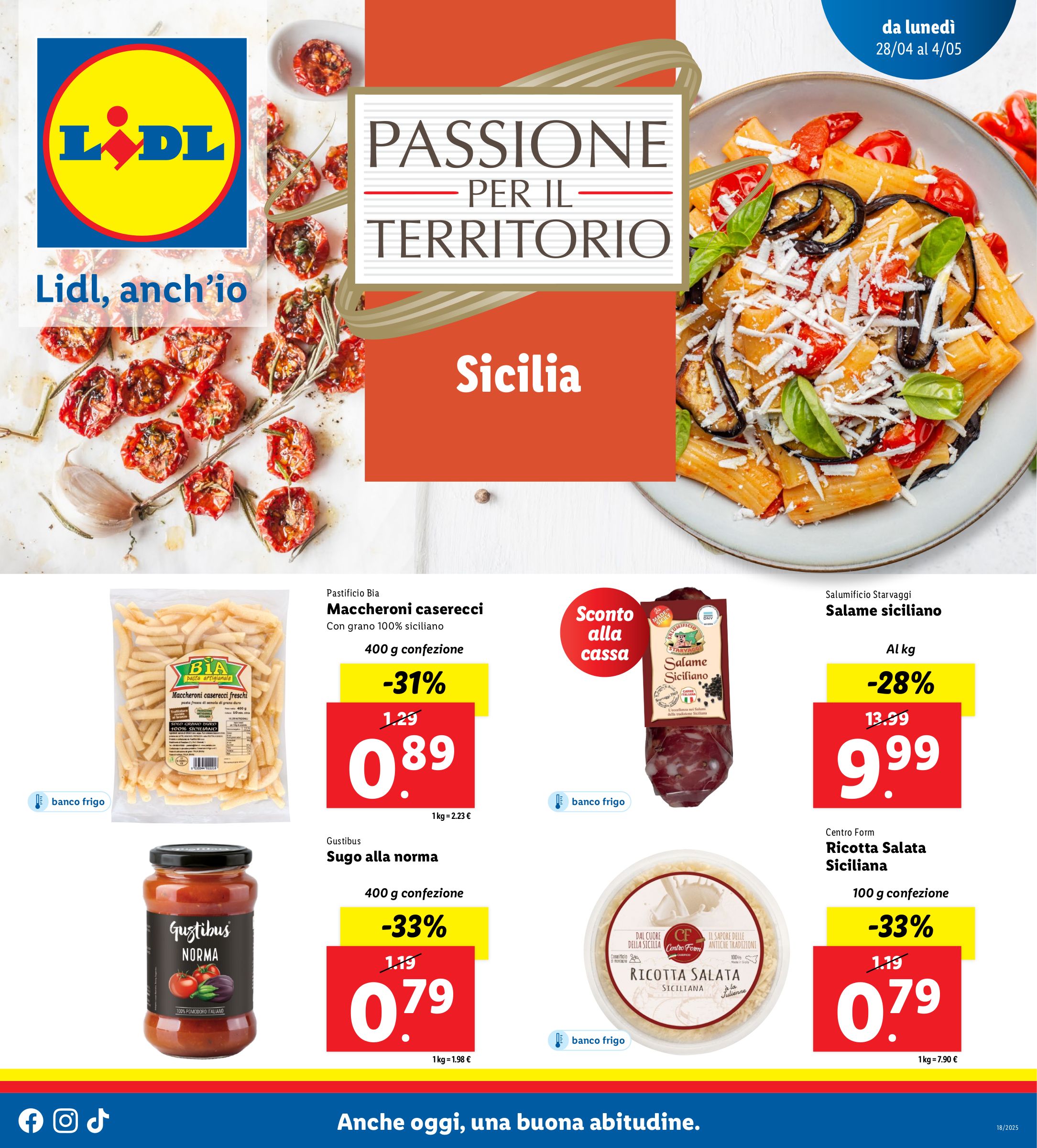 lidl - Volantino Lidl - Sicilia valido dal 28/04 al 04/05
