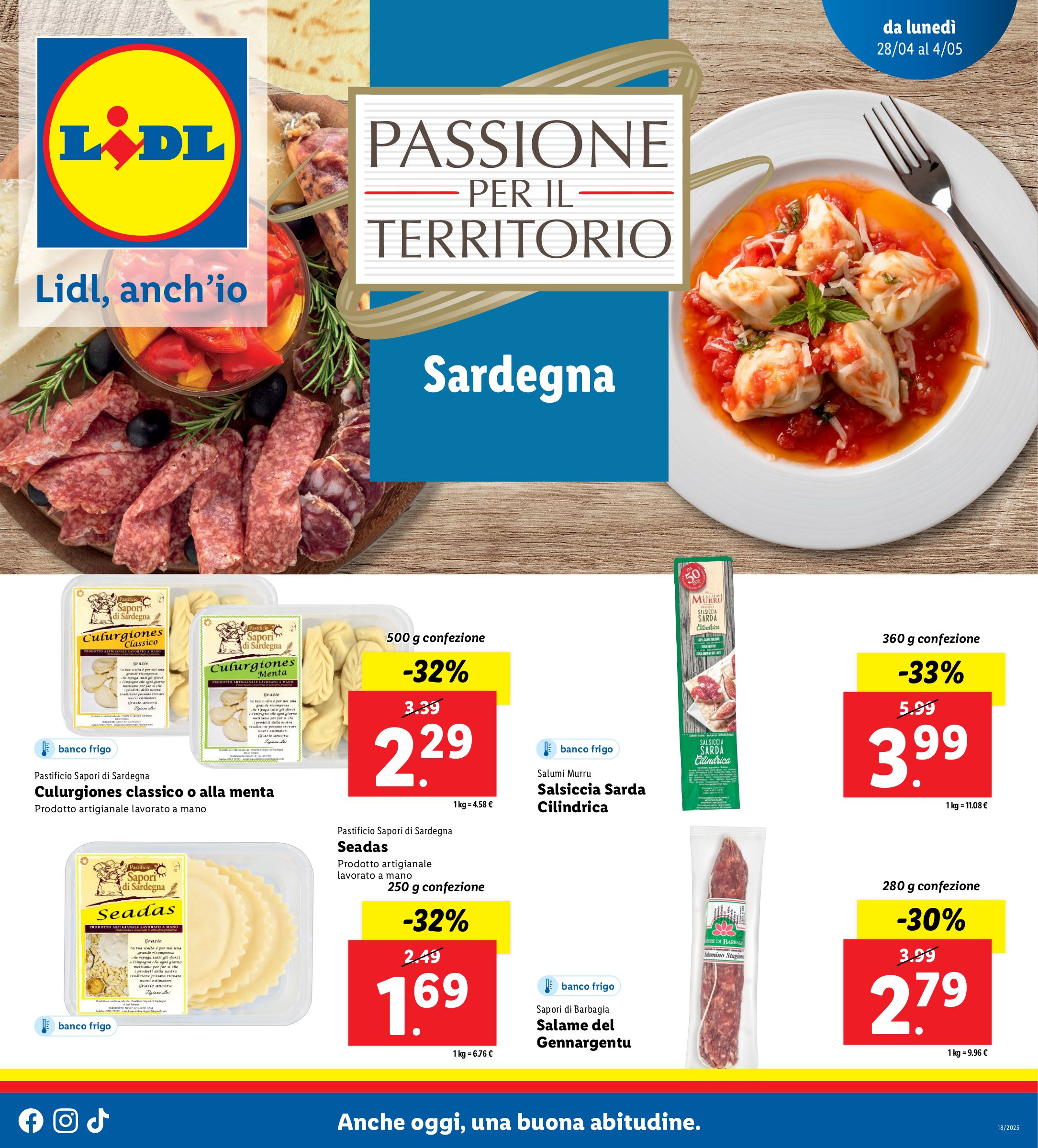 lidl - Volantino Lidl - Sardegna valido dal 28/04 al 04/05