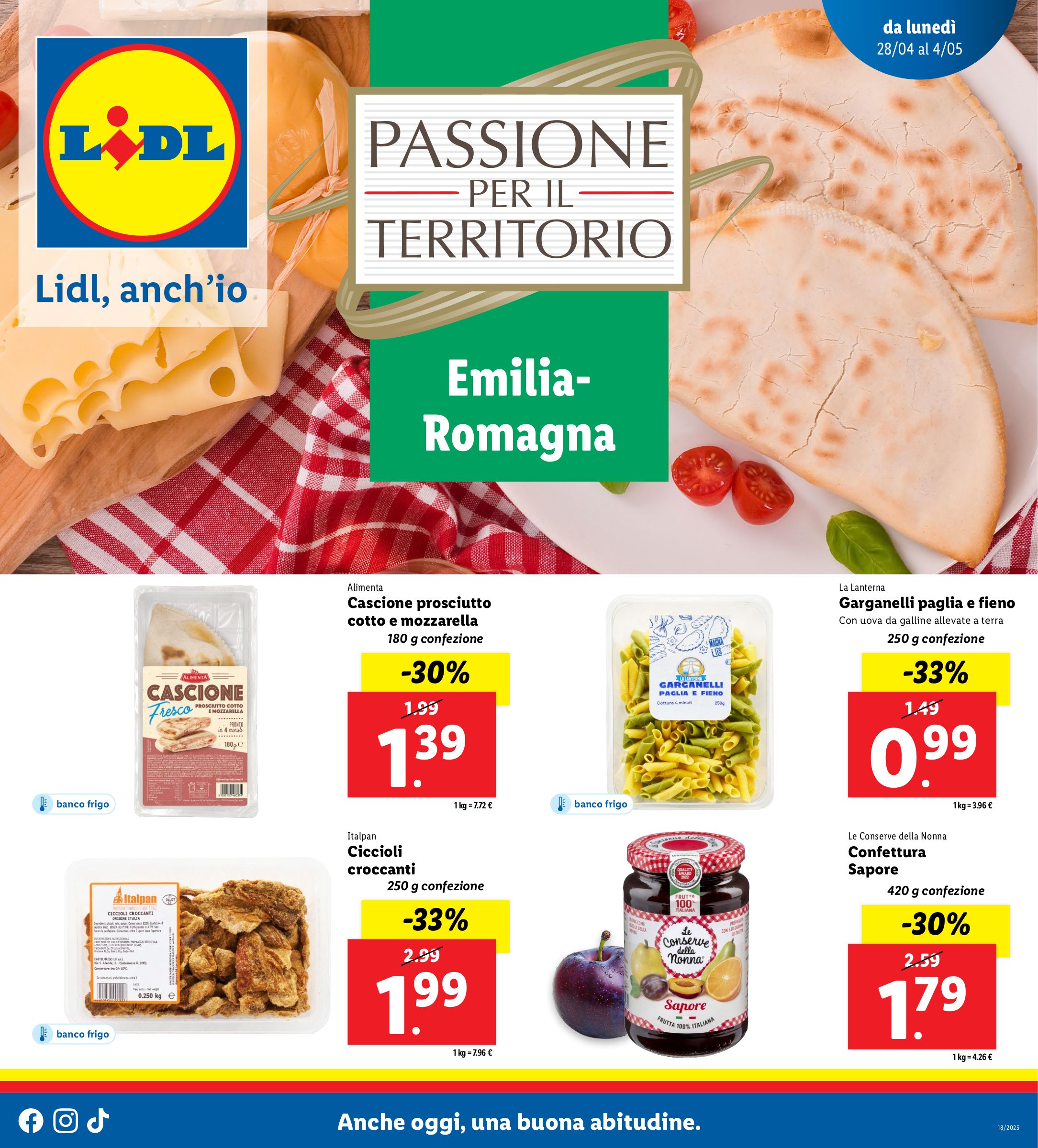 lidl - Volantino Lidl - Emilia-Romagna valido dal 28/04 al 04/05