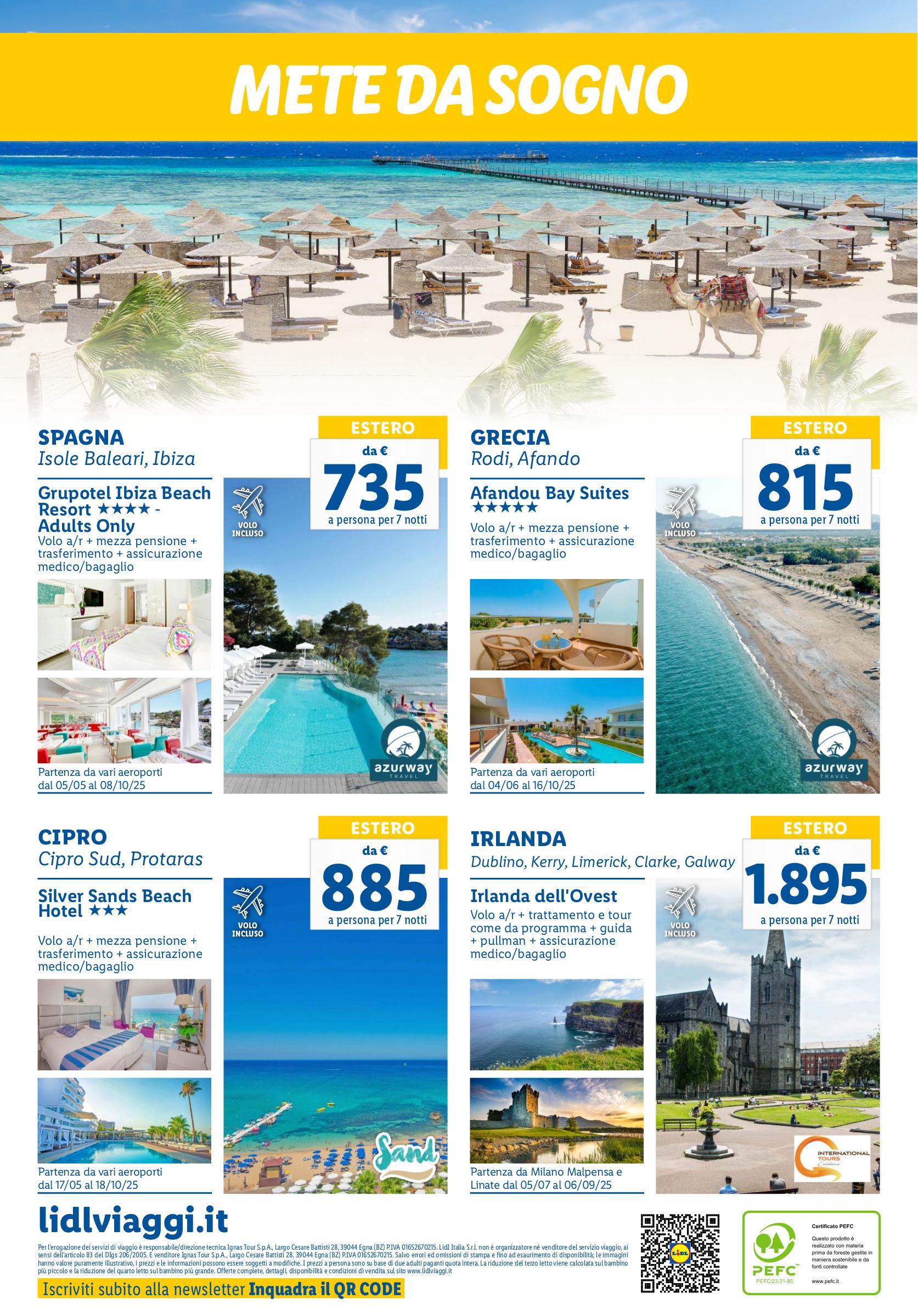 lidl - Volantino Lidl - I viaggi del mese valido dal 01/05 al 31/05 - page: 12