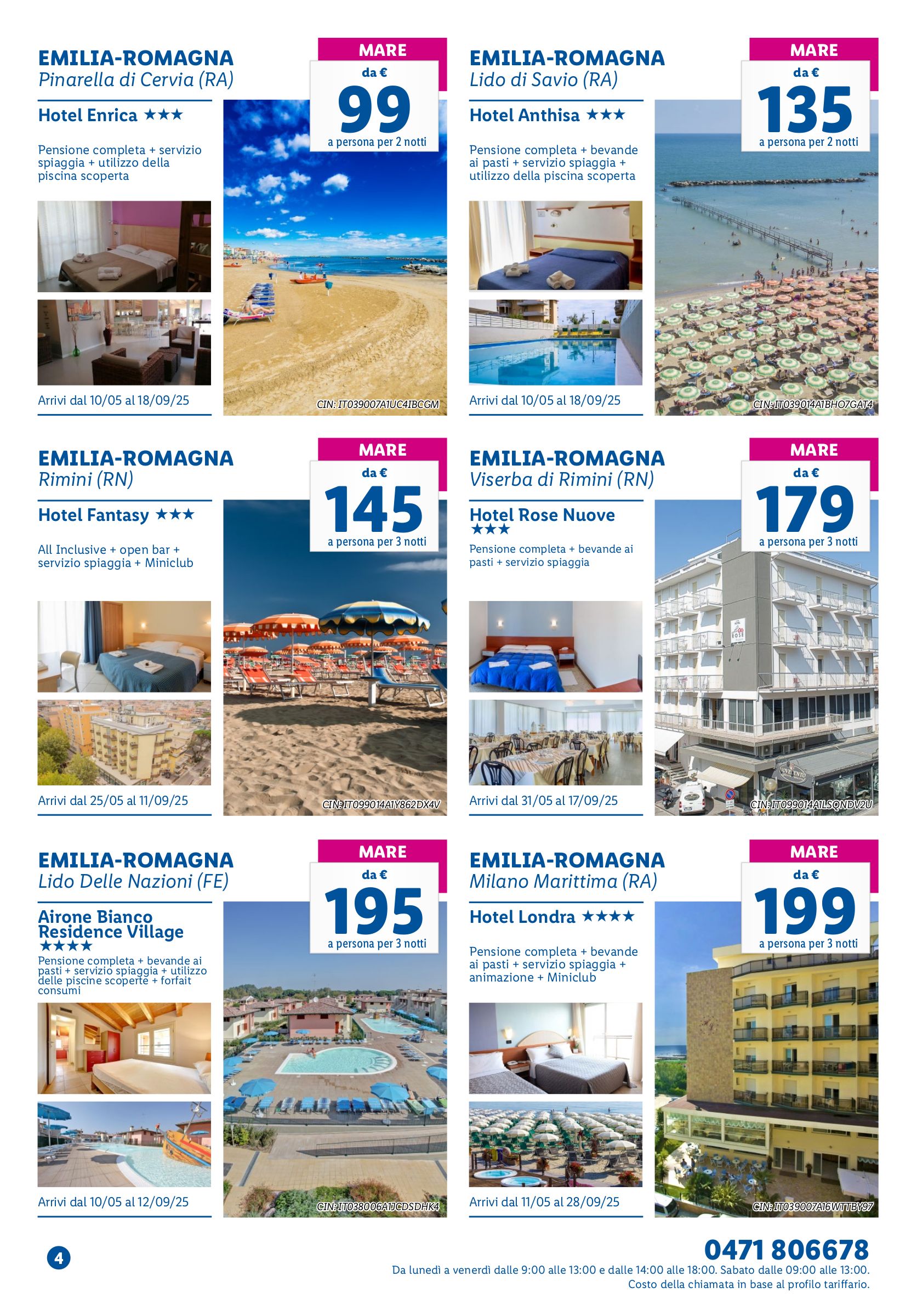 lidl - Volantino Lidl - I viaggi del mese valido dal 01/05 al 31/05 - page: 4