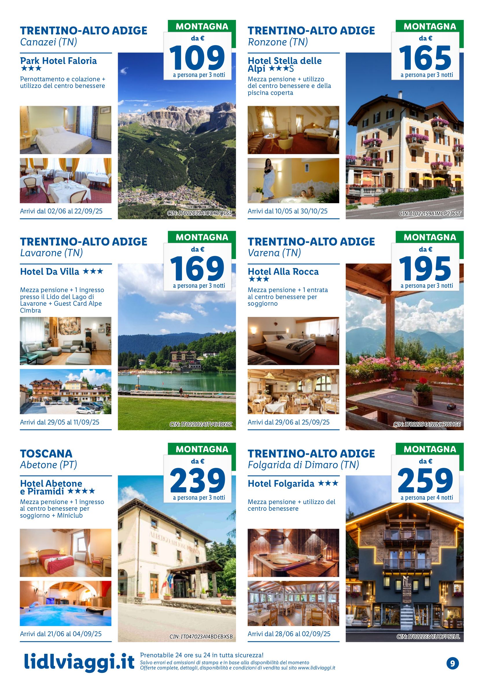 lidl - Volantino Lidl - I viaggi del mese valido dal 01/05 al 31/05 - page: 9