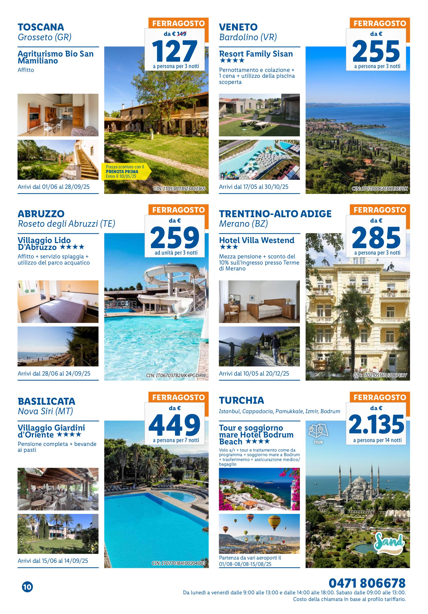 lidl - Volantino Lidl - I viaggi del mese valido dal 01/05 al 31/05 - page: 10