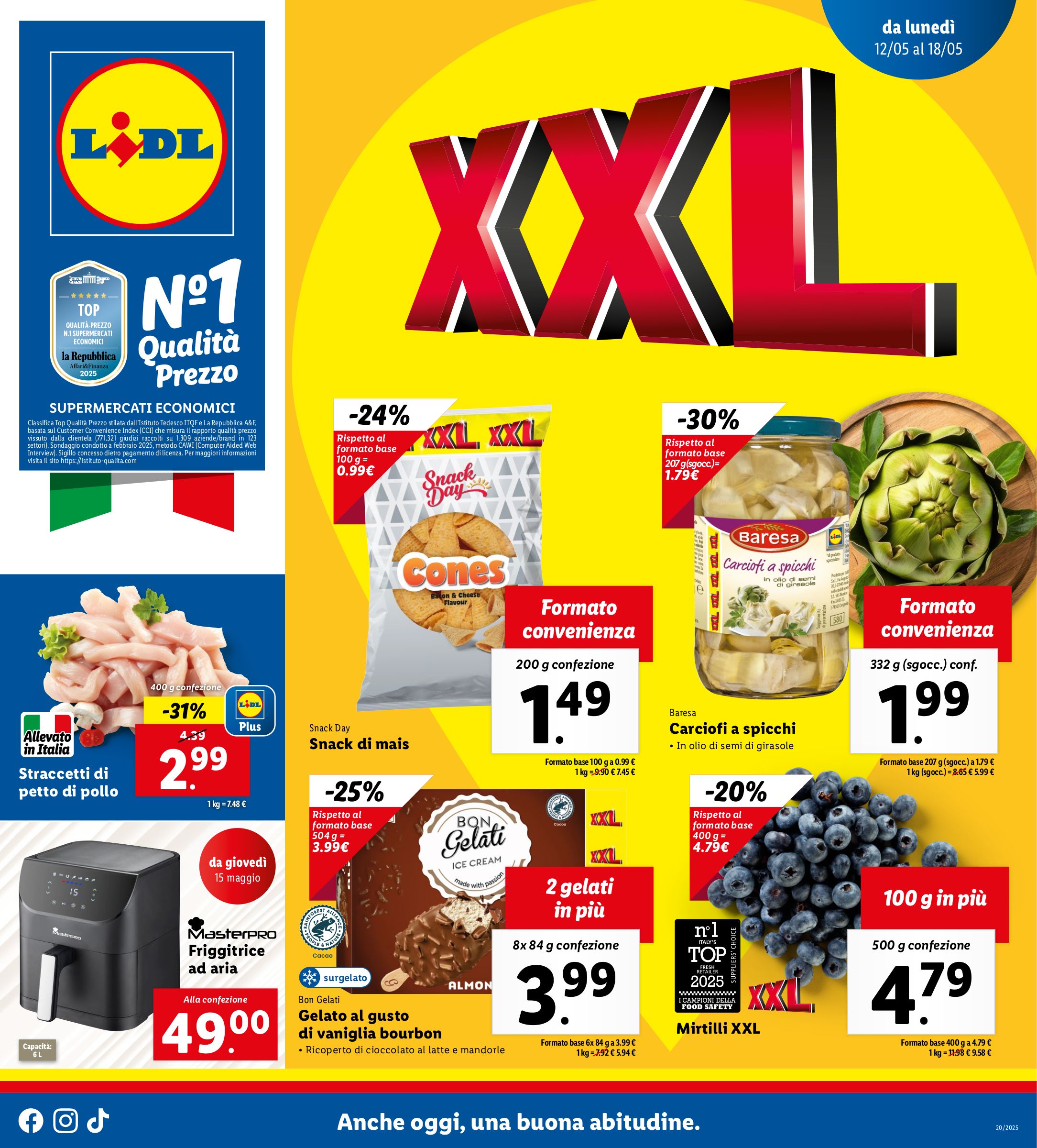 lidl - Volantino Lidl valido dal 12/05 al 18/05