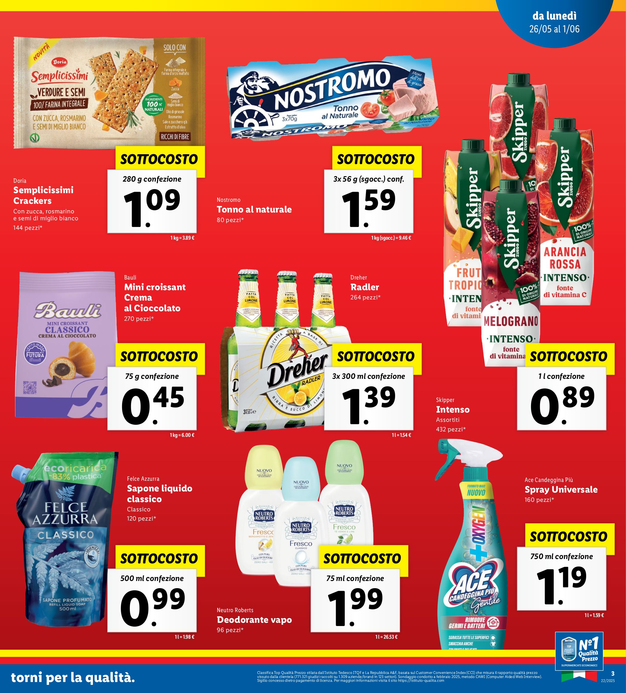 lidl - Volantino Lidl - Speciale Anniversario Castelfr. V. valido dal 26/05 al 01/06 - page: 3