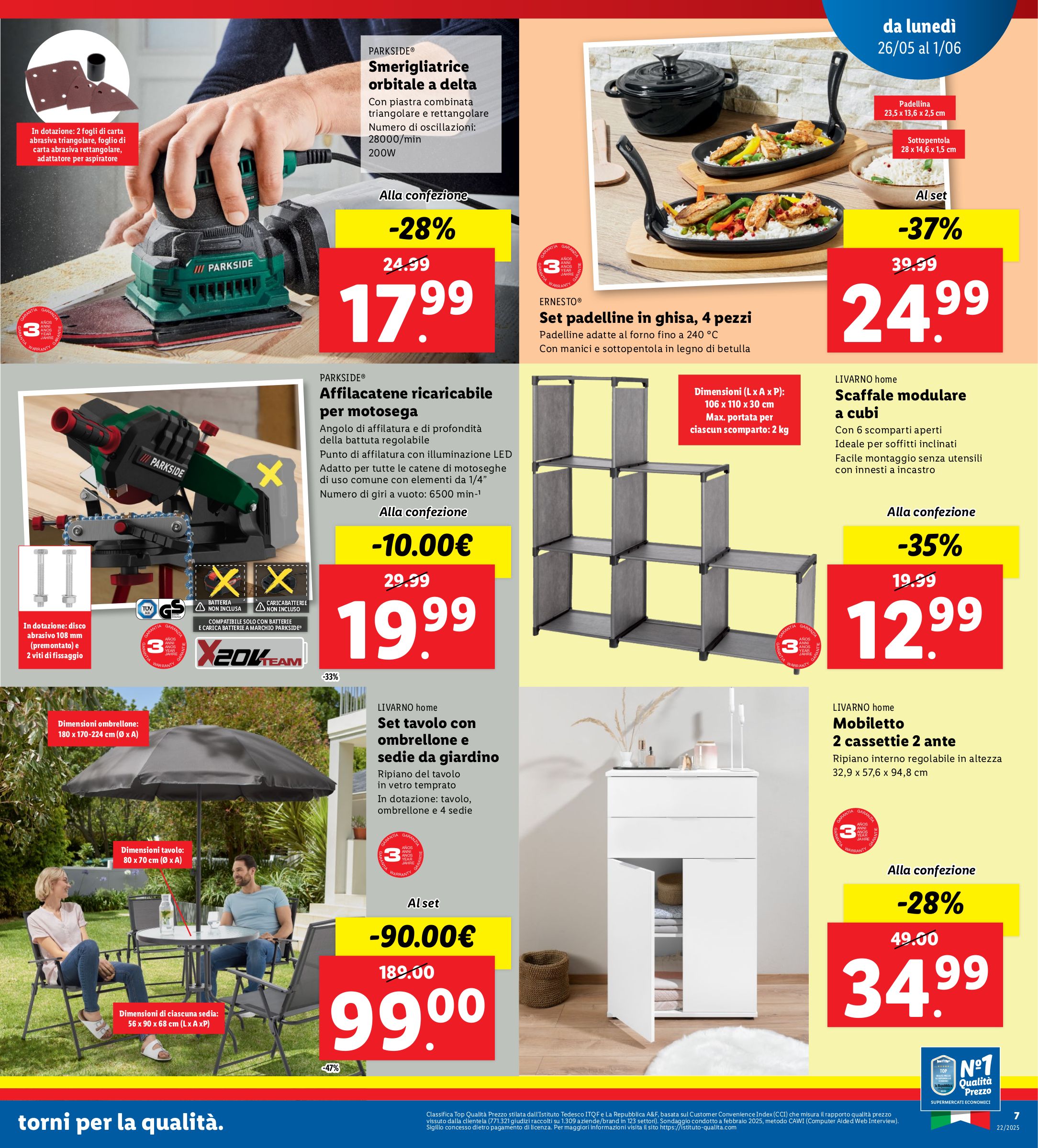 lidl - Volantino Lidl - Speciale Anniversario Savignano valido dal 26/05 al 01/06 - page: 7