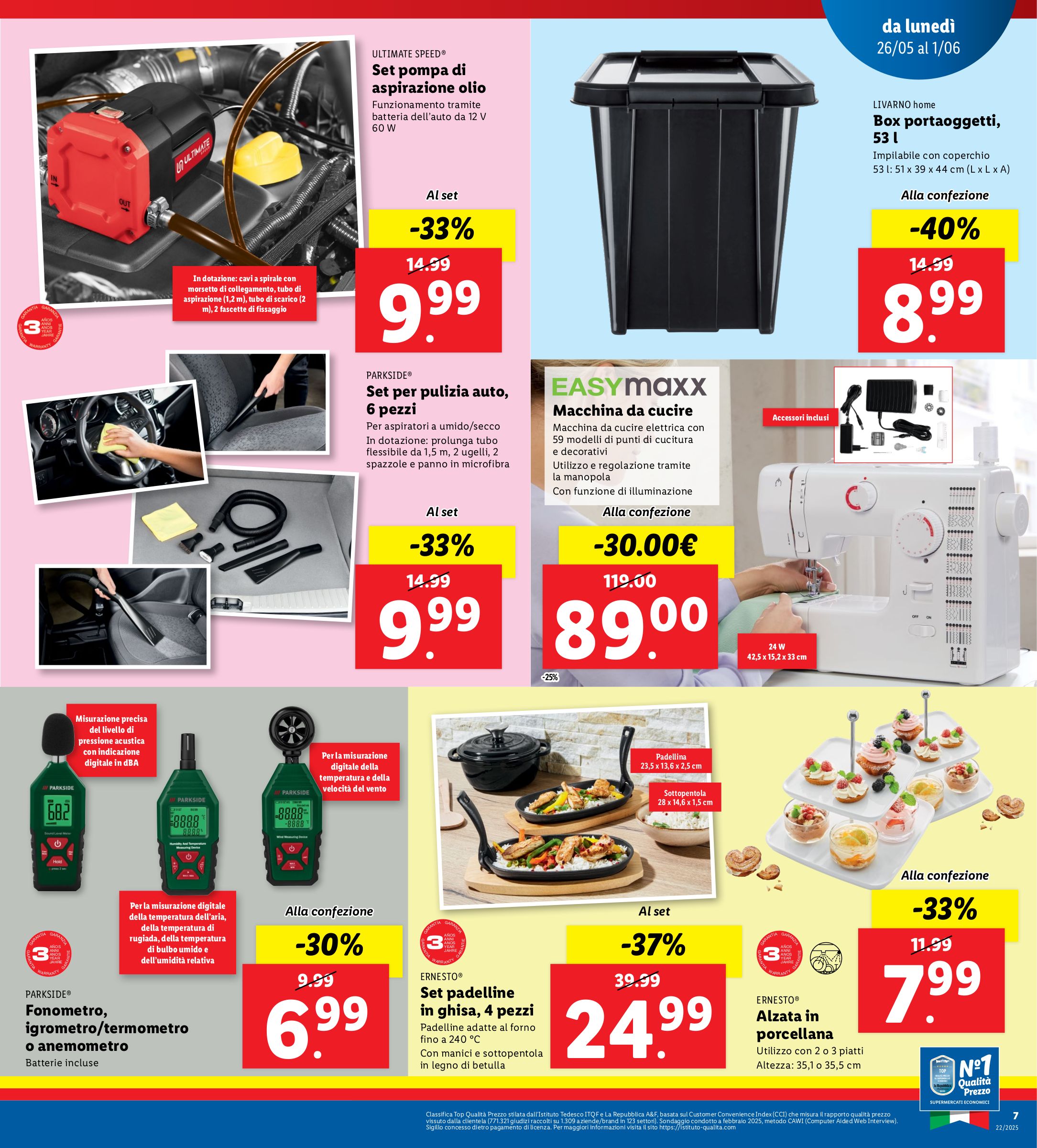 lidl - Volantino Lidl - Speciale Anniversario Bagnolo Mella valido dal 26/05 al 01/06 - page: 7